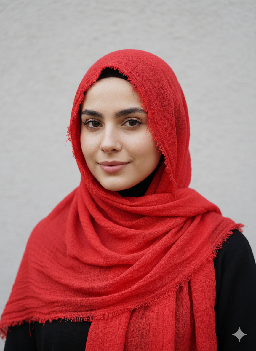 EVERYDAY CRIMP CRINKLE HIJAB SCARF