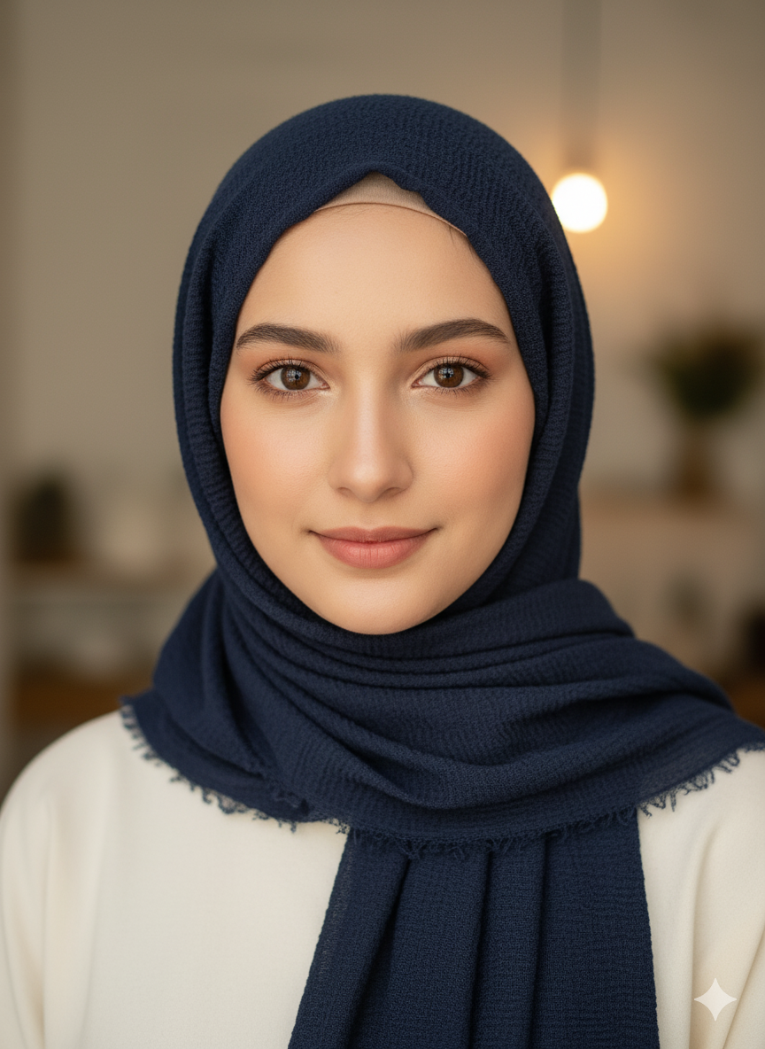 EVERYDAY CRIMP CRINKLE HIJAB SCARF