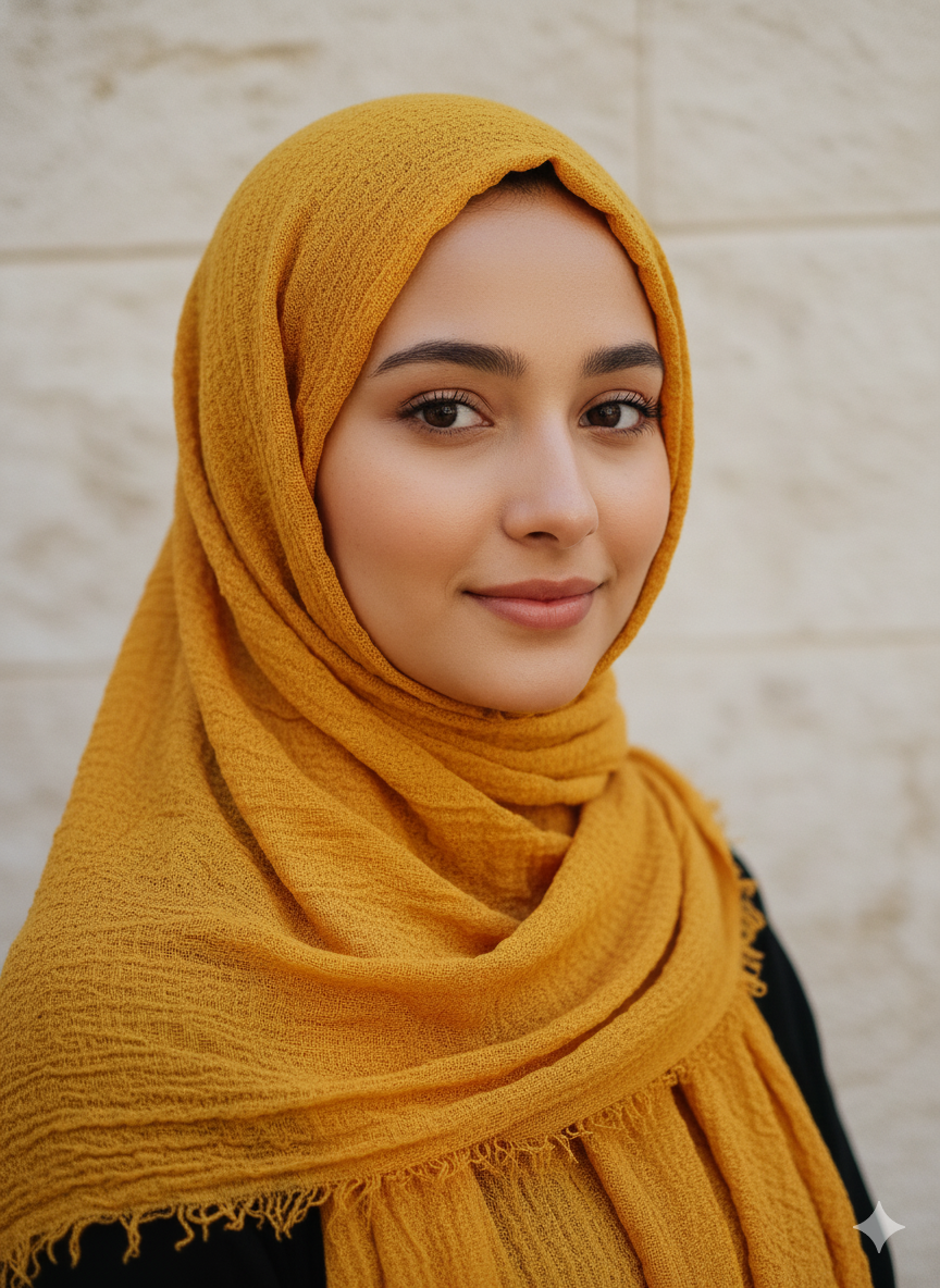 EVERYDAY CRIMP CRINKLE HIJAB SCARF