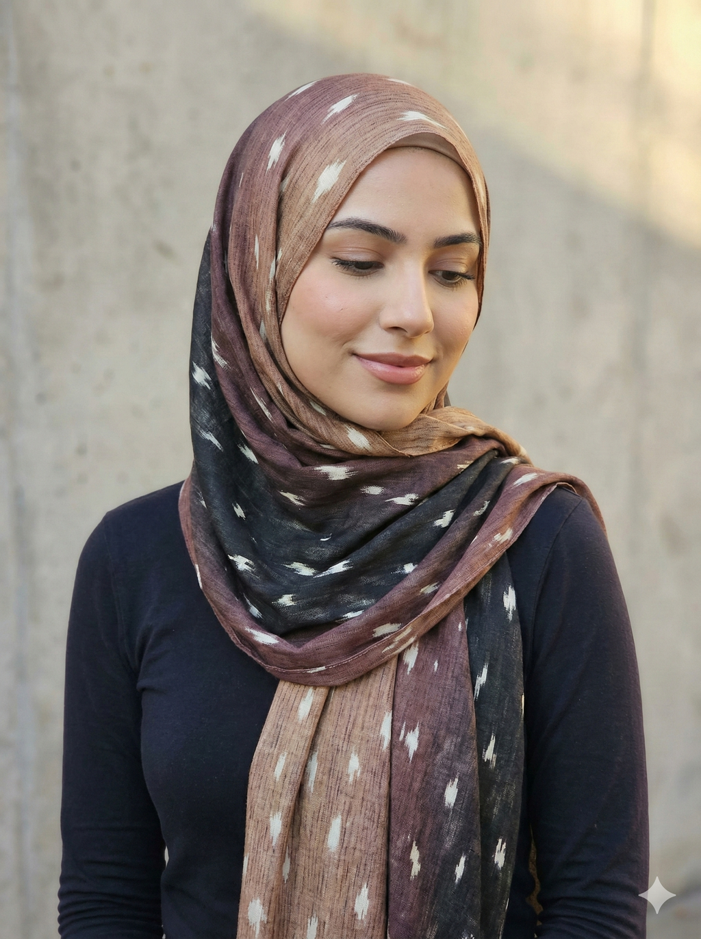 TRENDY DEER PRINT HIJAB