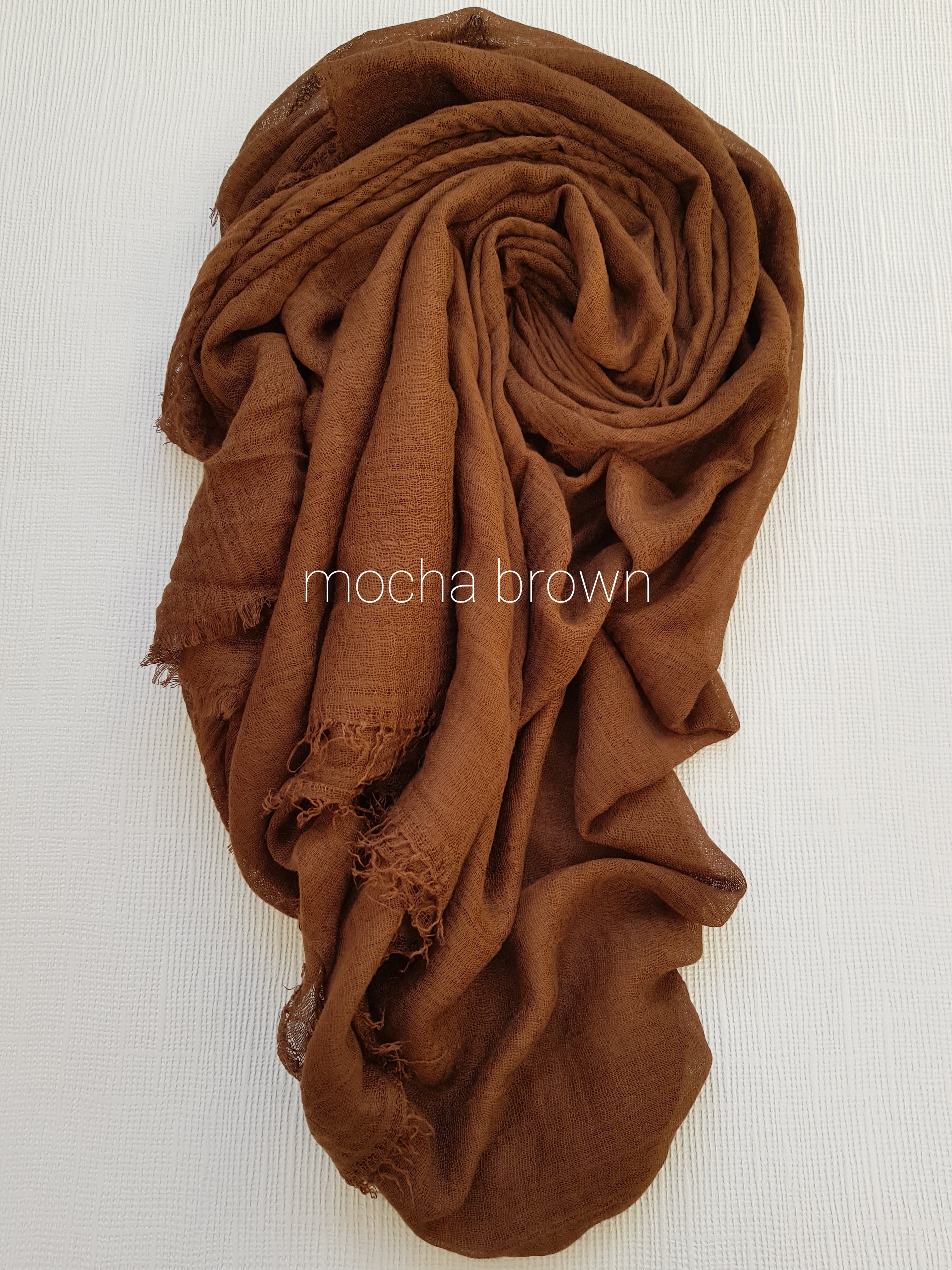 EVERYDAY CRIMP CRINKLE HIJAB SCARF