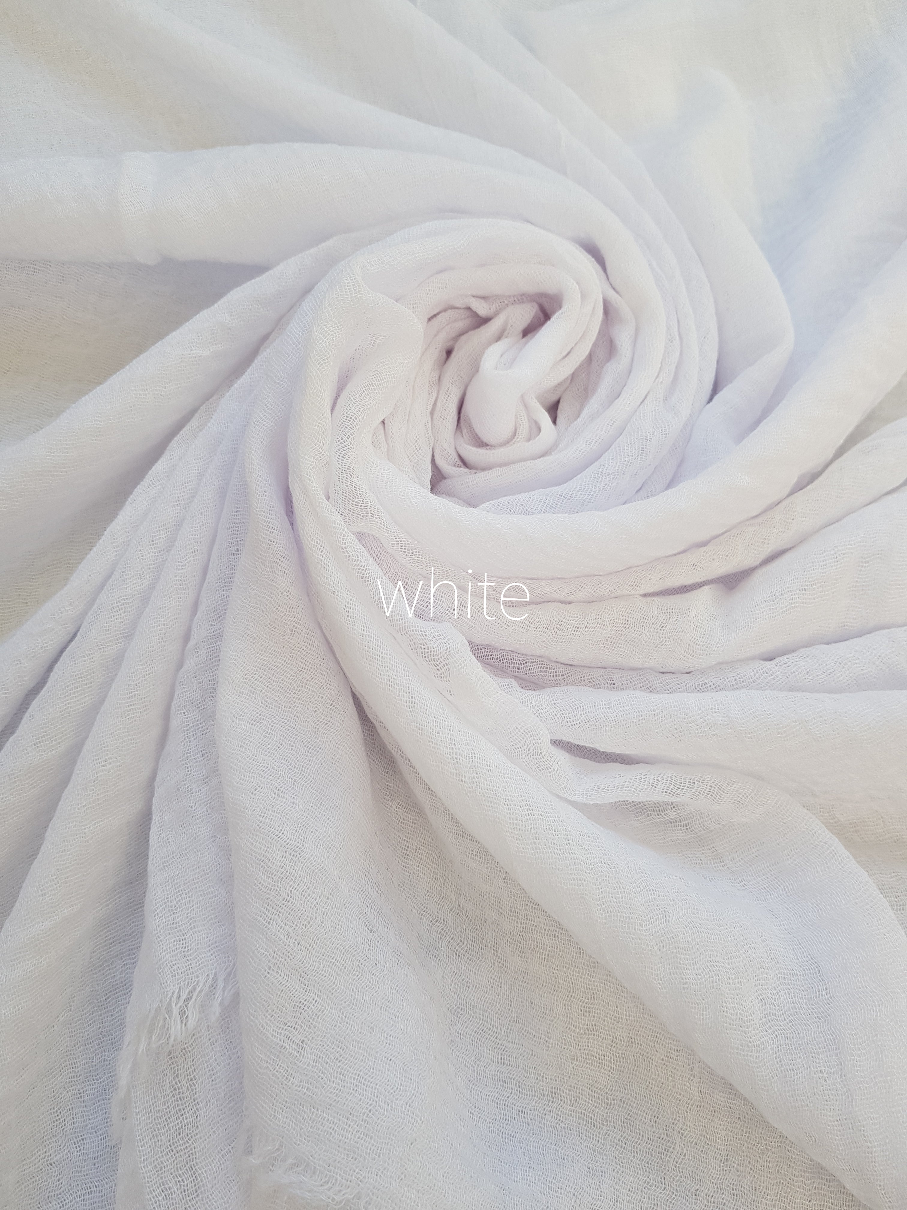 EVERYDAY CRIMP CRINKLE HIJAB SCARF