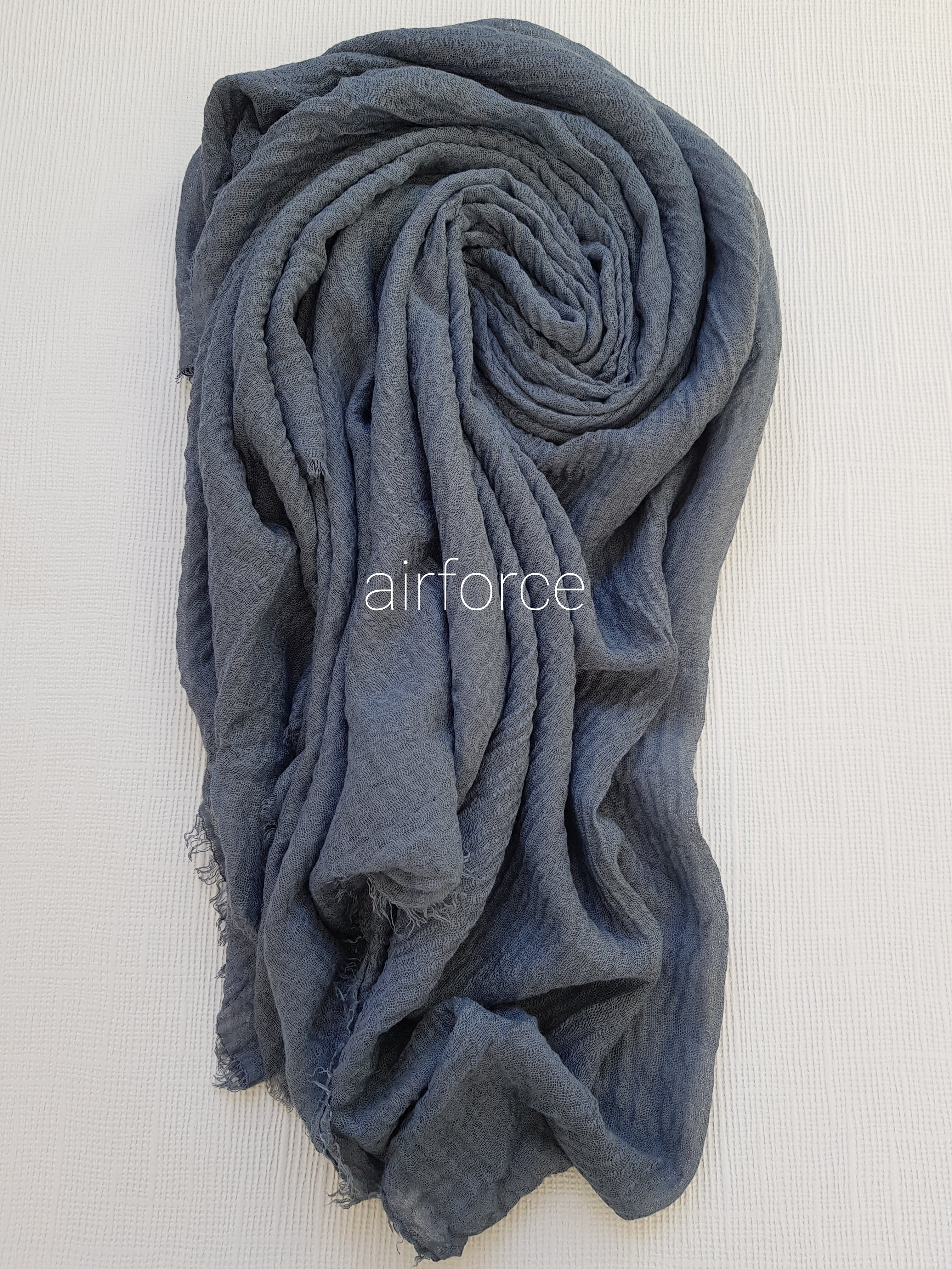 EVERYDAY CRIMP CRINKLE HIJAB SCARF