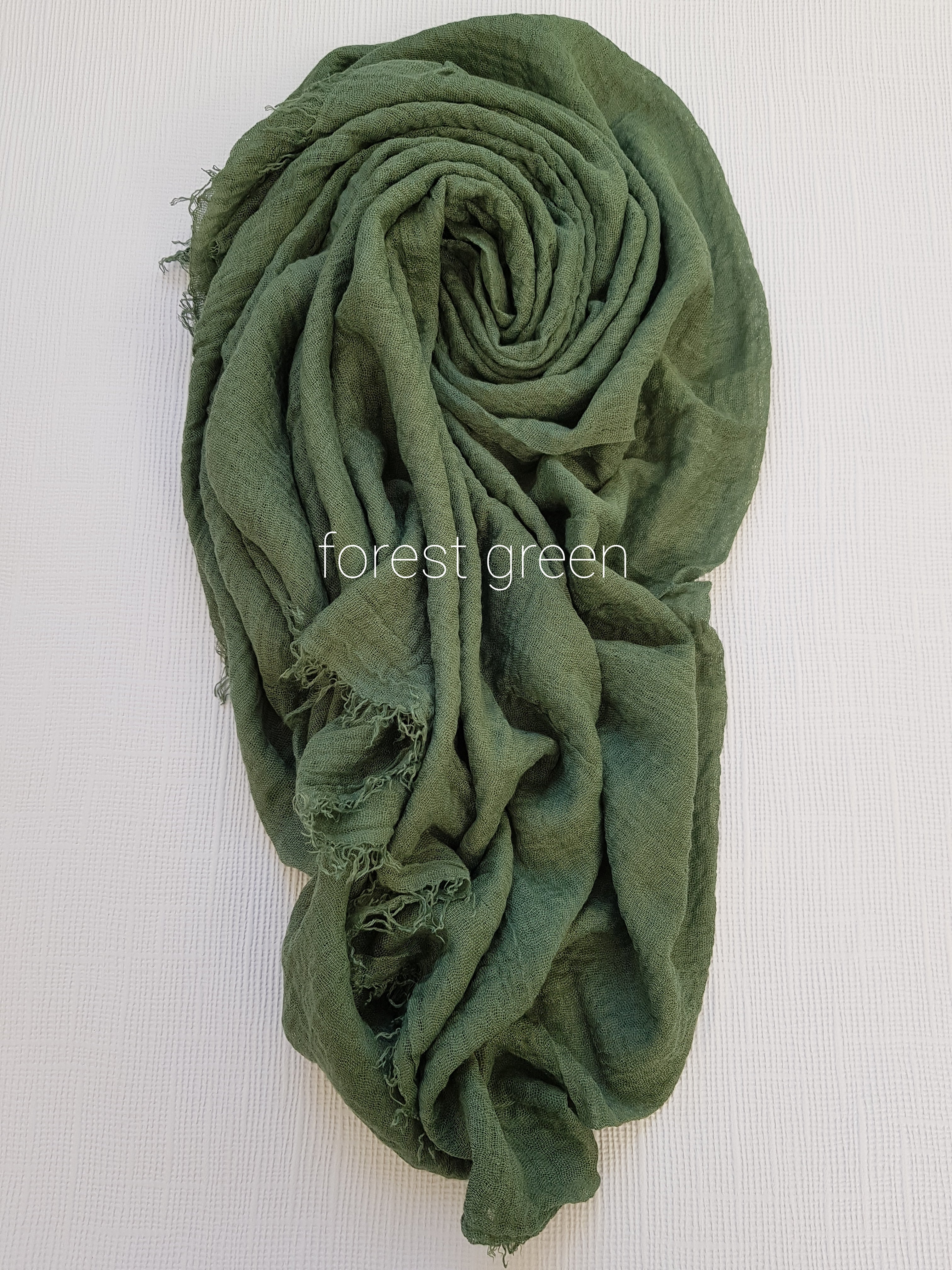 EVERYDAY CRIMP CRINKLE HIJAB SCARF
