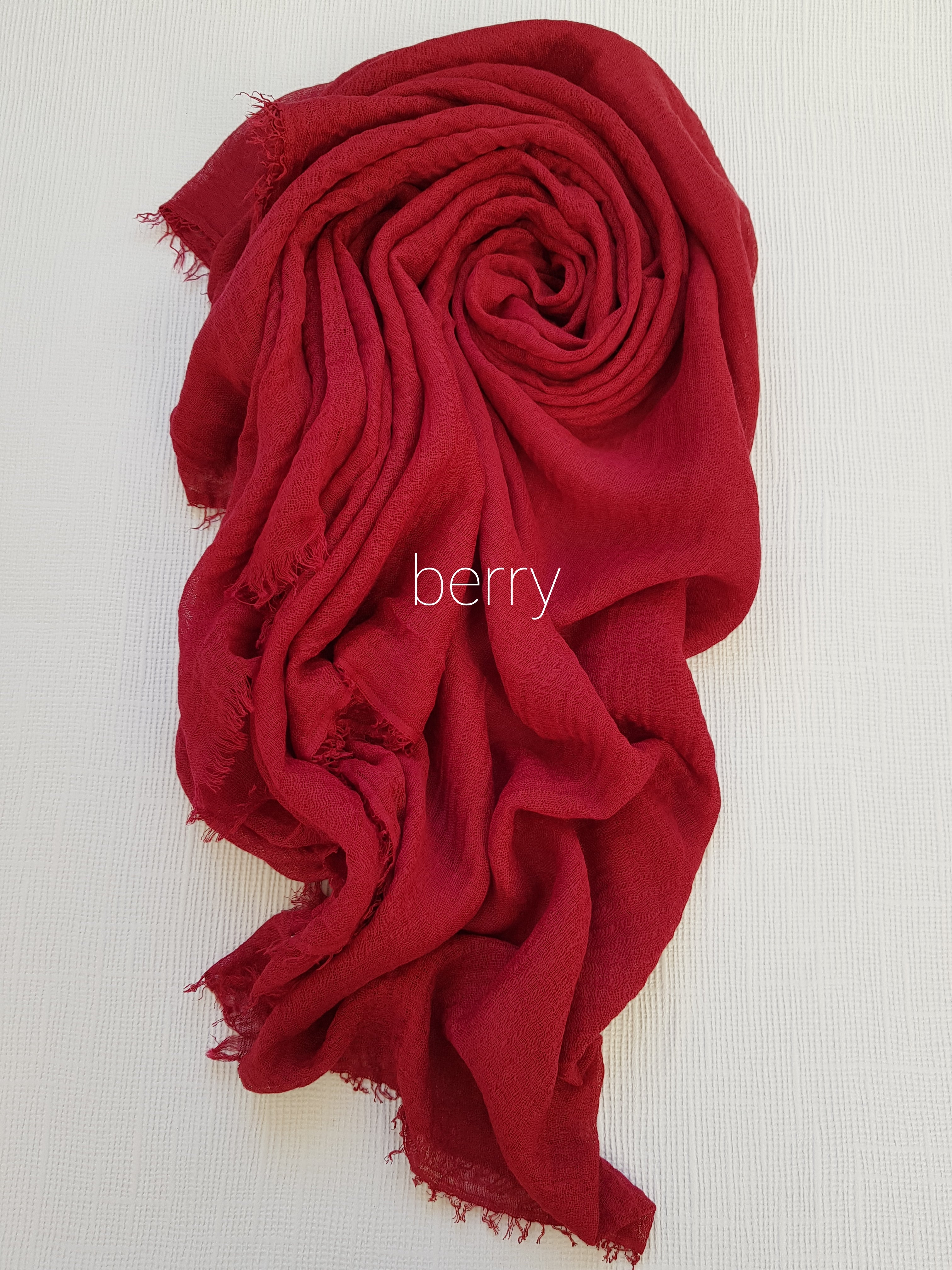 EVERYDAY CRIMP CRINKLE HIJAB SCARF