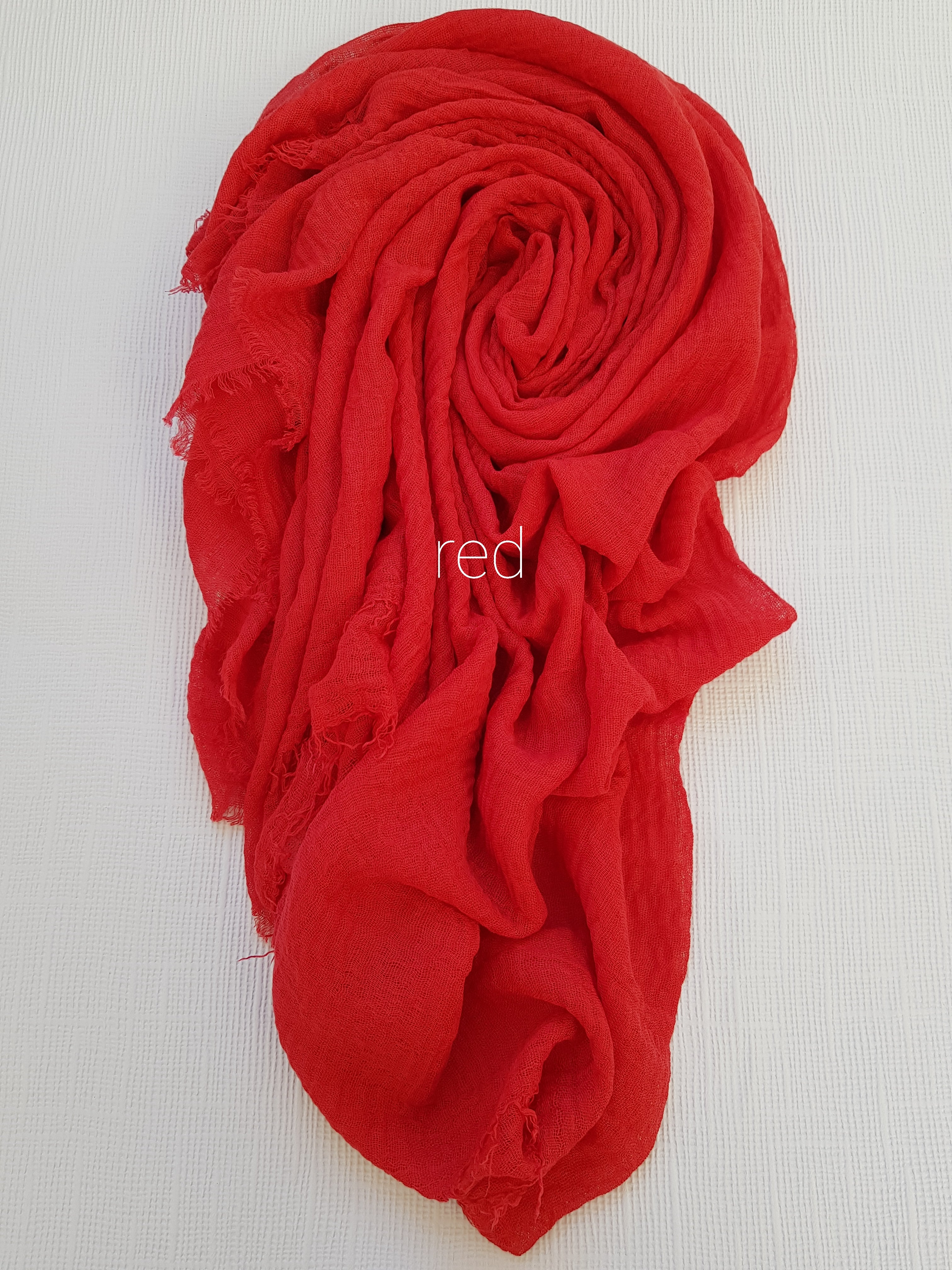 EVERYDAY CRIMP CRINKLE HIJAB SCARF