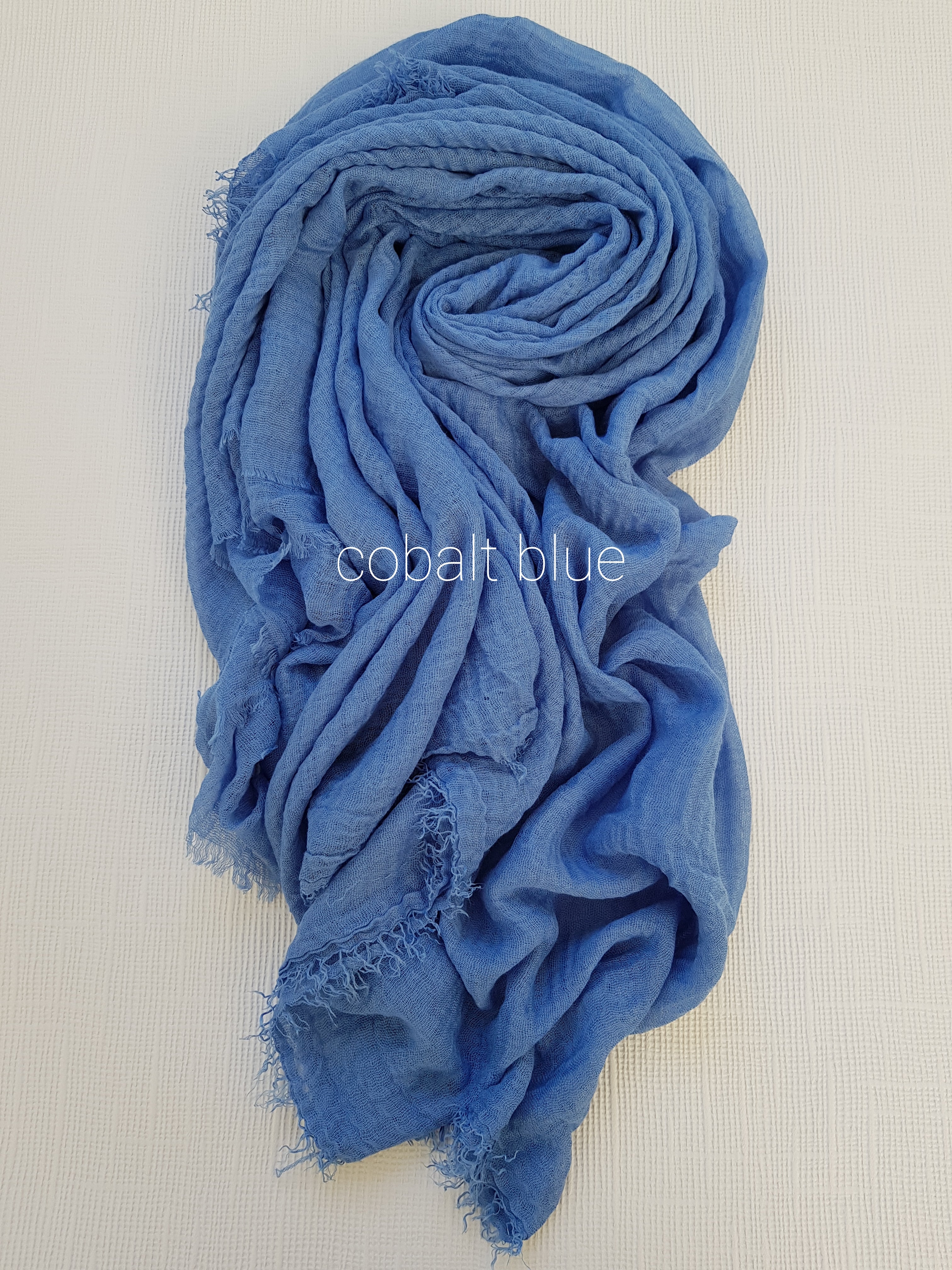 EVERYDAY CRIMP CRINKLE HIJAB SCARF