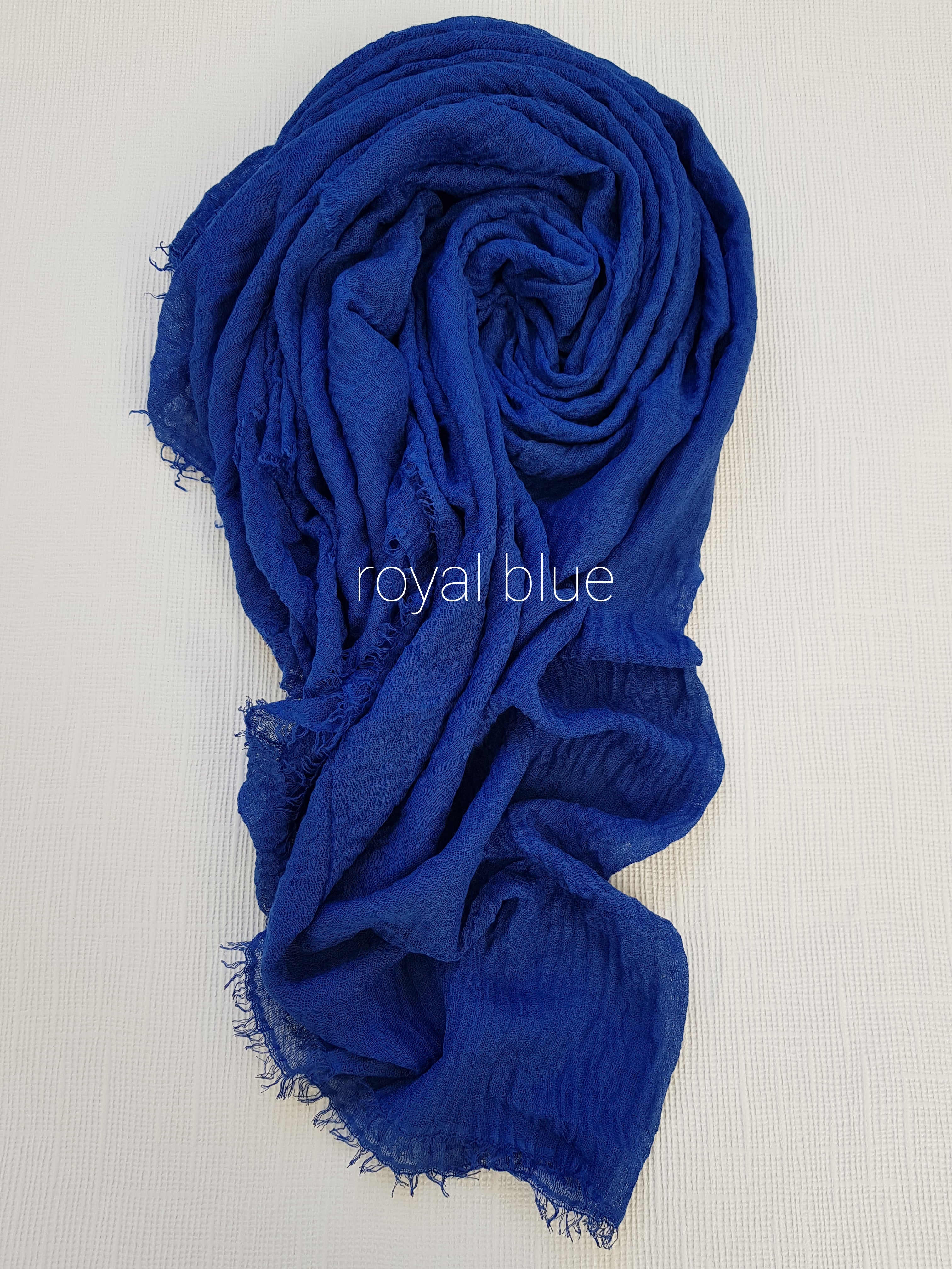 EVERYDAY CRIMP CRINKLE HIJAB SCARF