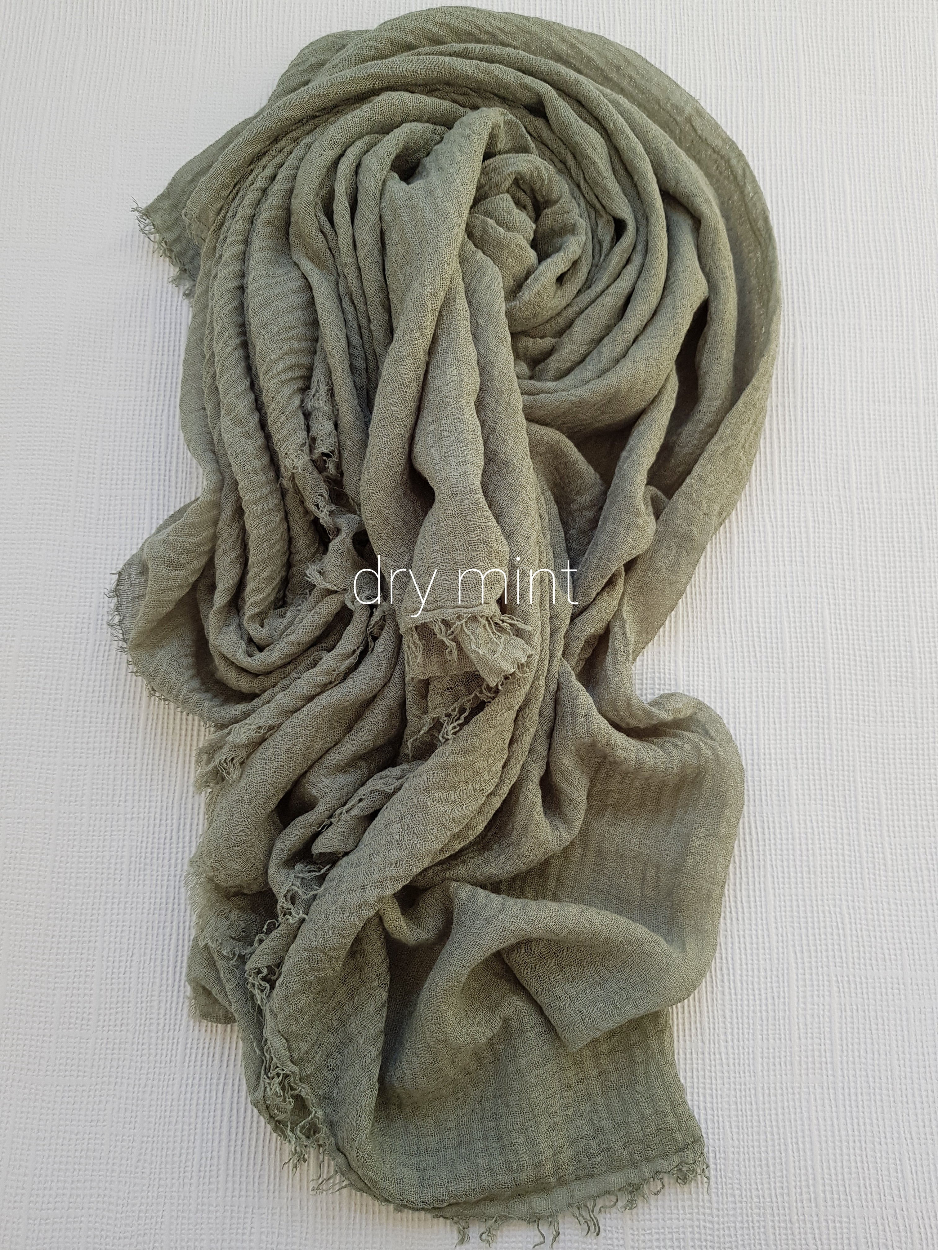 EVERYDAY CRIMP CRINKLE HIJAB SCARF