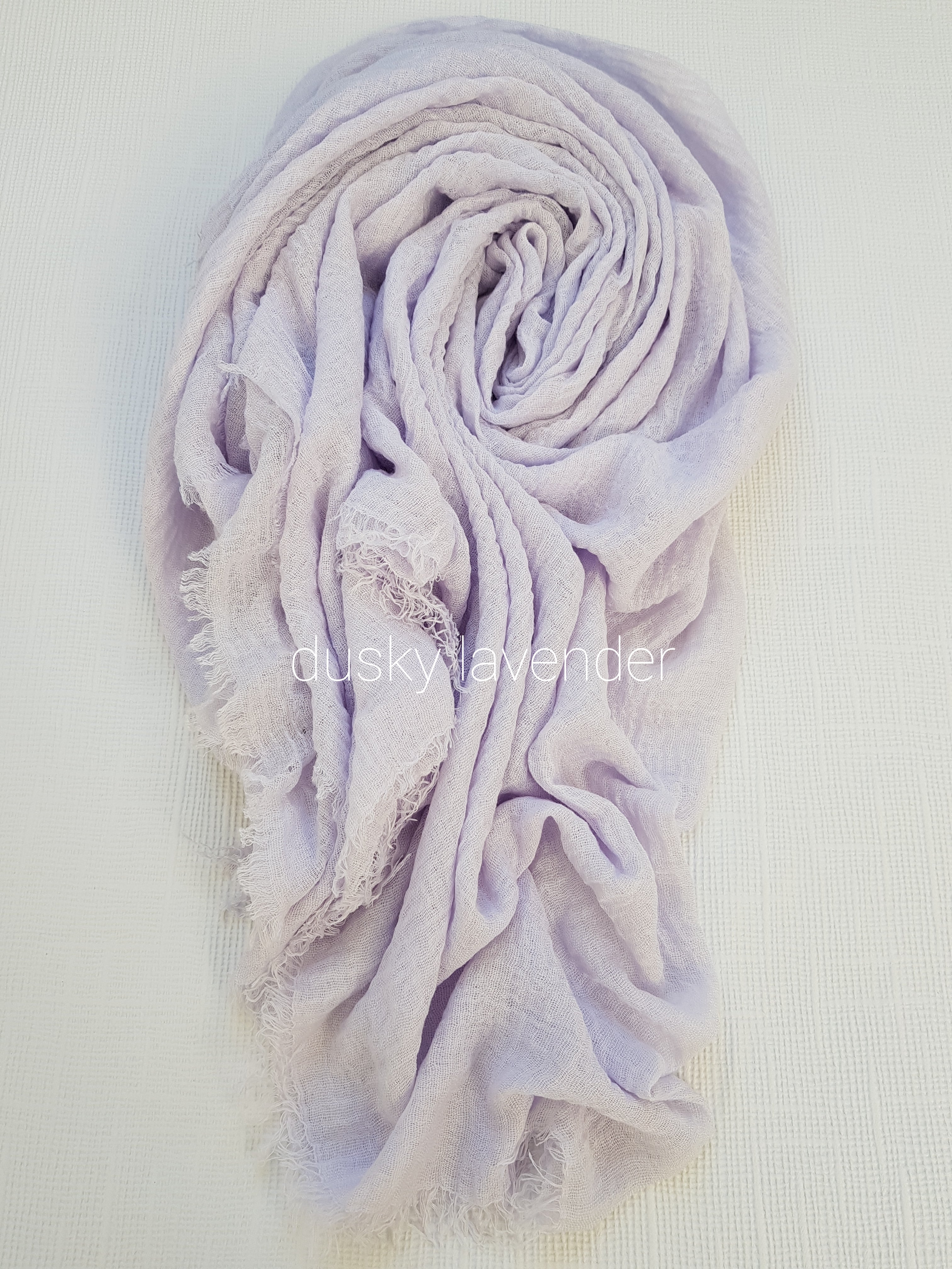 EVERYDAY CRIMP CRINKLE HIJAB SCARF
