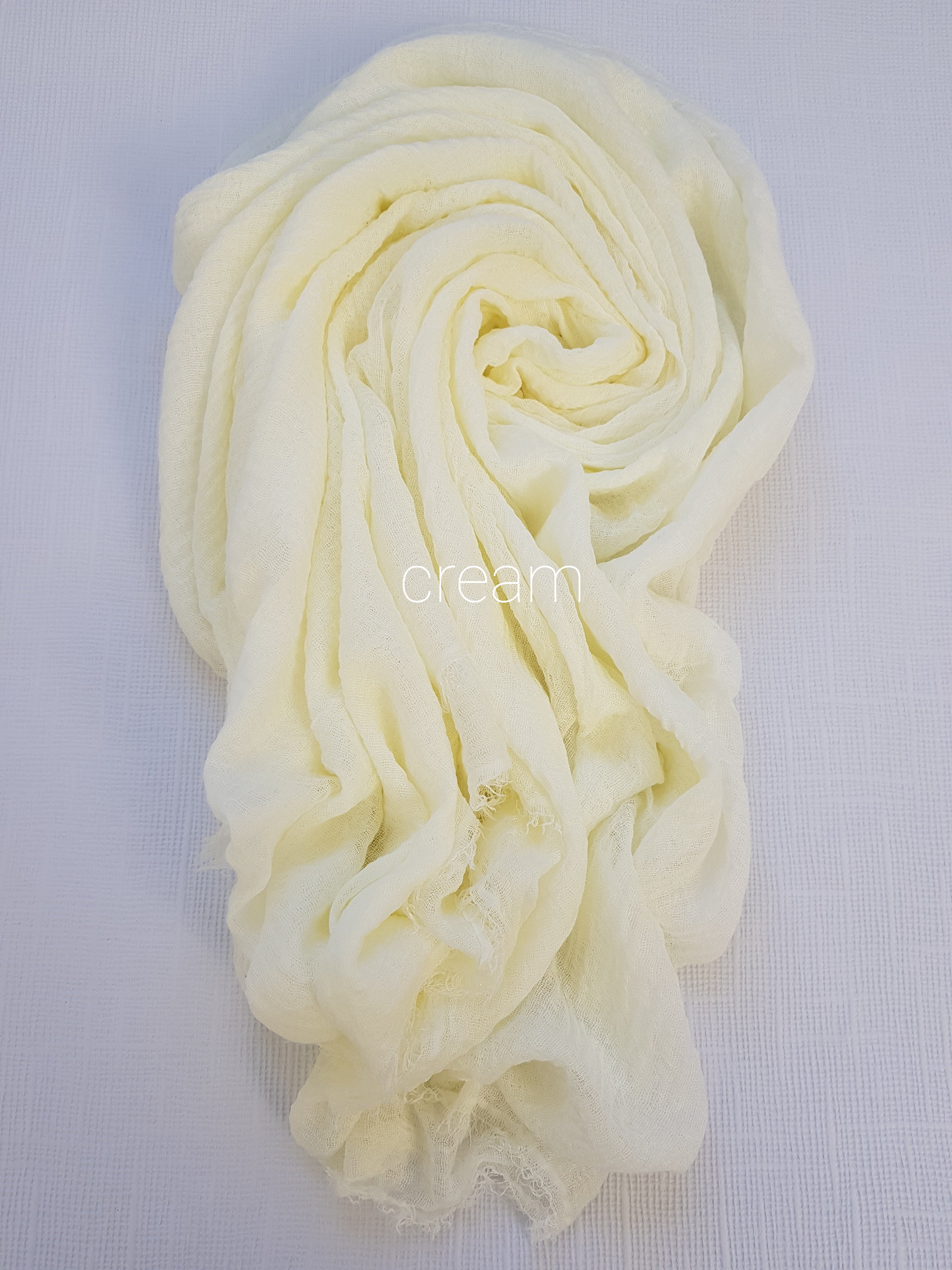 EVERYDAY CRIMP CRINKLE HIJAB SCARF