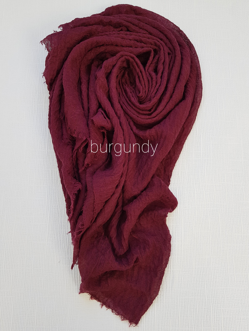 EVERYDAY CRIMP CRINKLE HIJAB SCARF