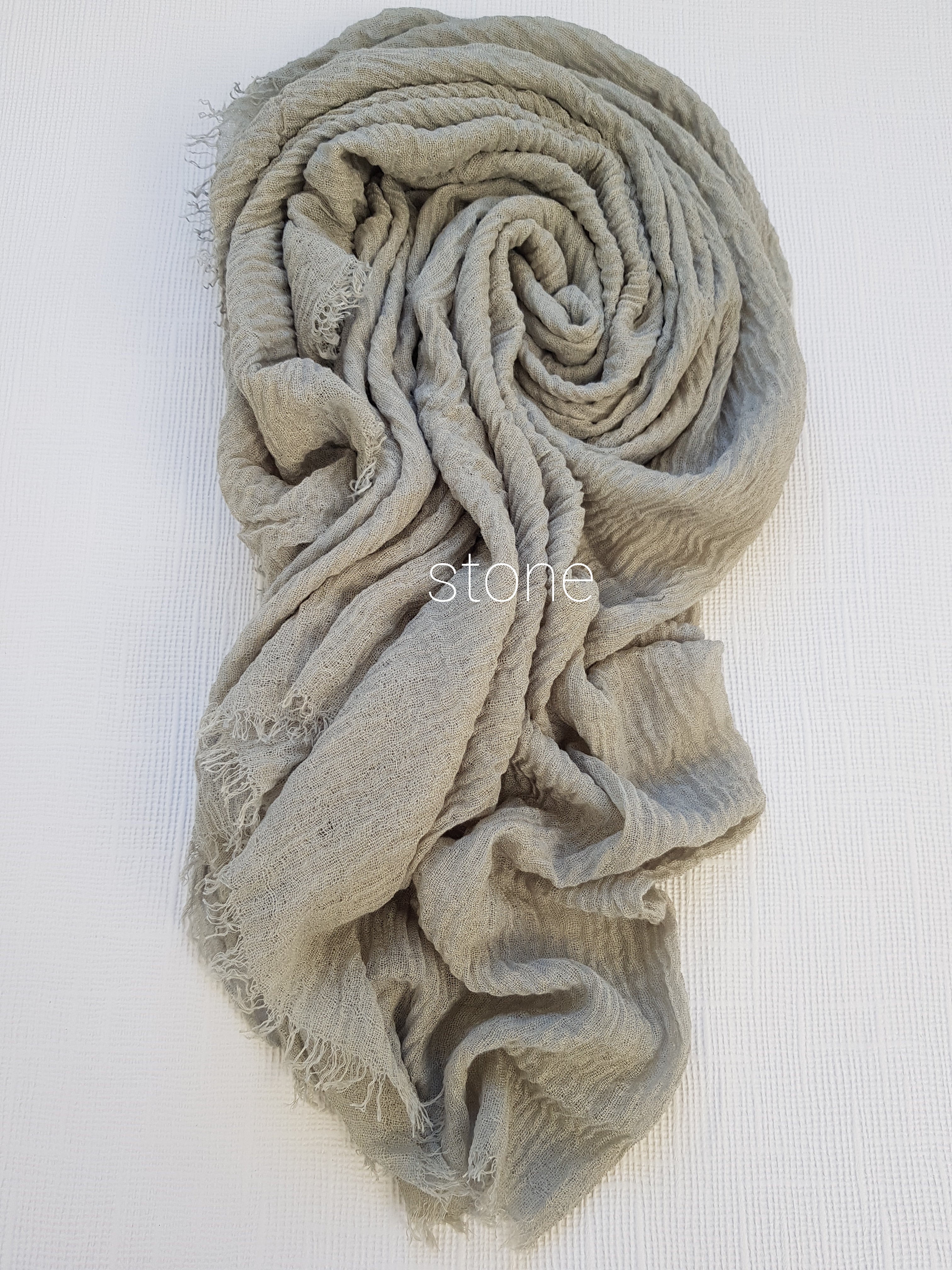 EVERYDAY CRIMP CRINKLE HIJAB SCARF