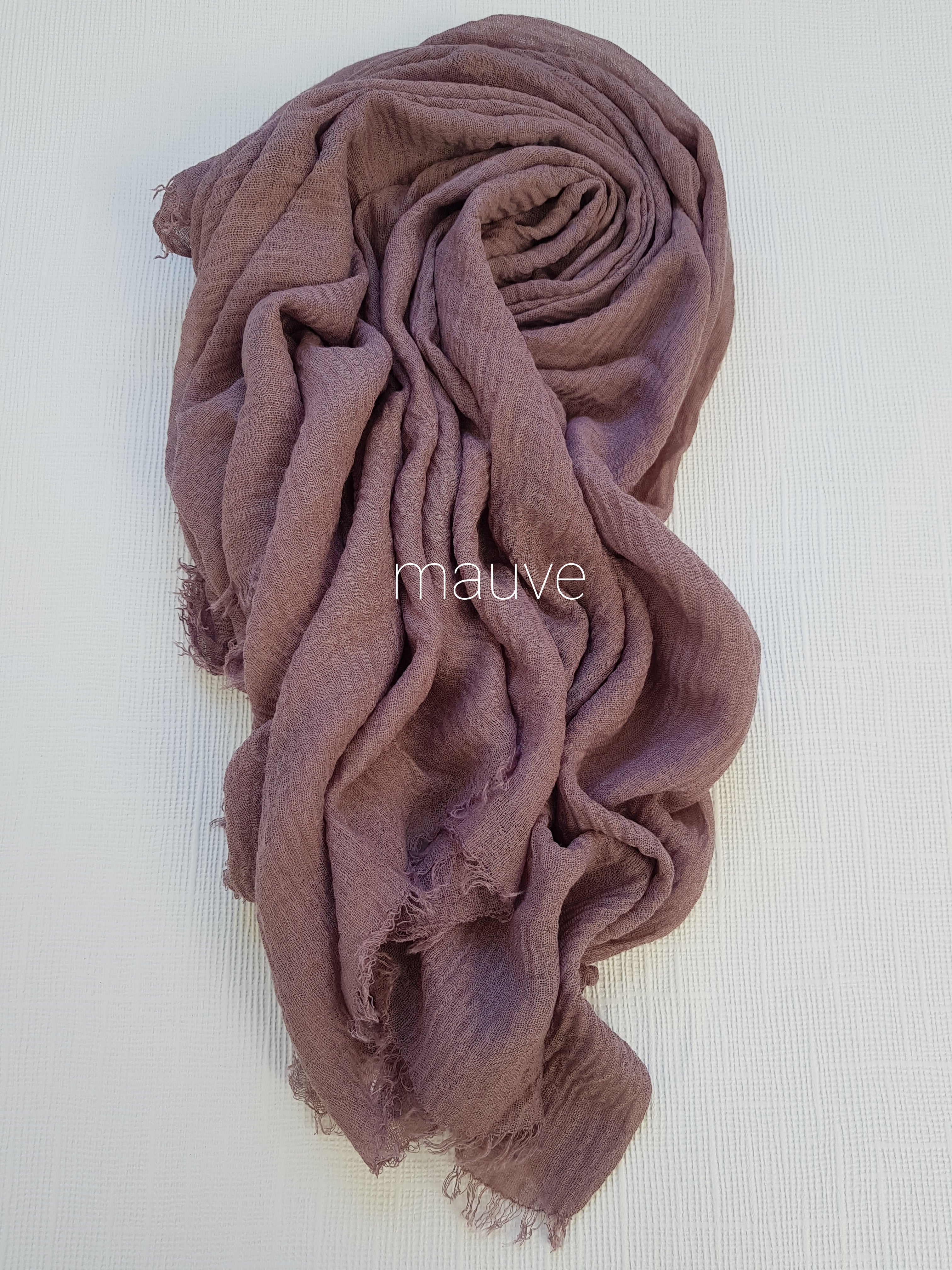 EVERYDAY CRIMP CRINKLE HIJAB SCARF