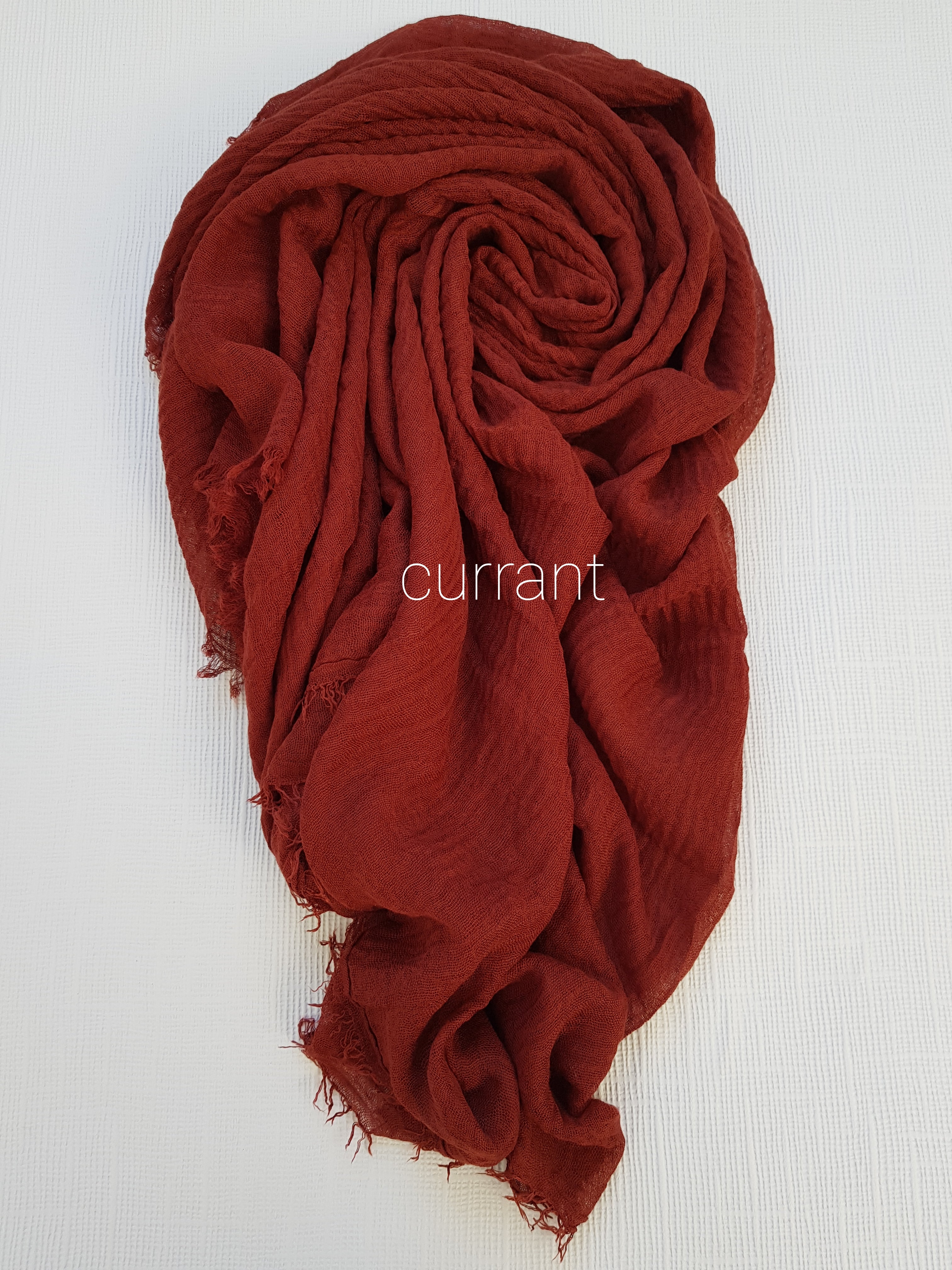 EVERYDAY CRIMP CRINKLE HIJAB SCARF