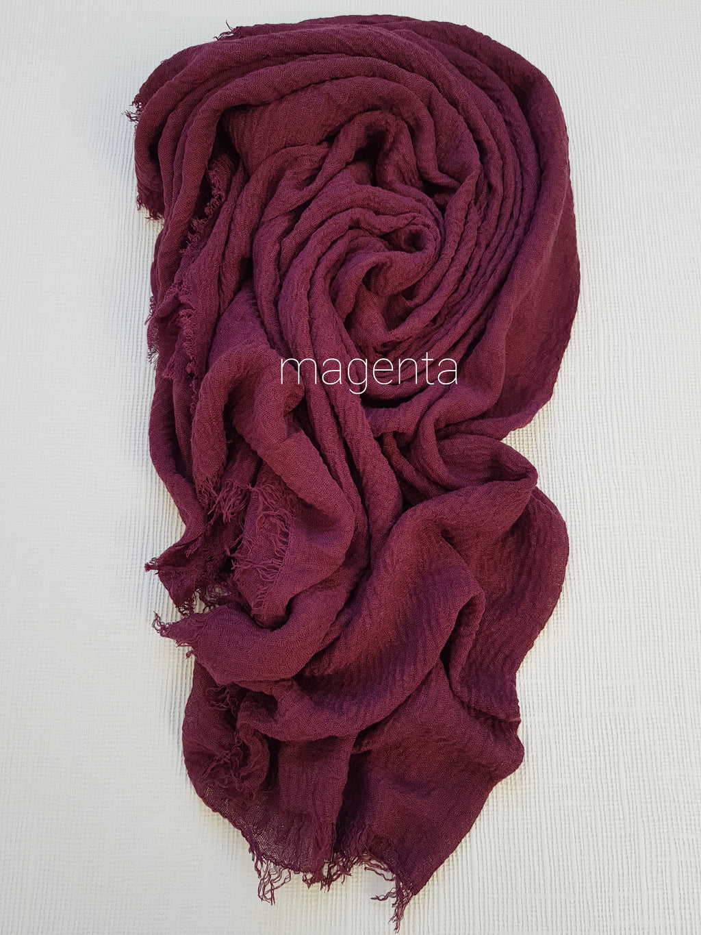 EVERYDAY CRIMP CRINKLE HIJAB SCARF