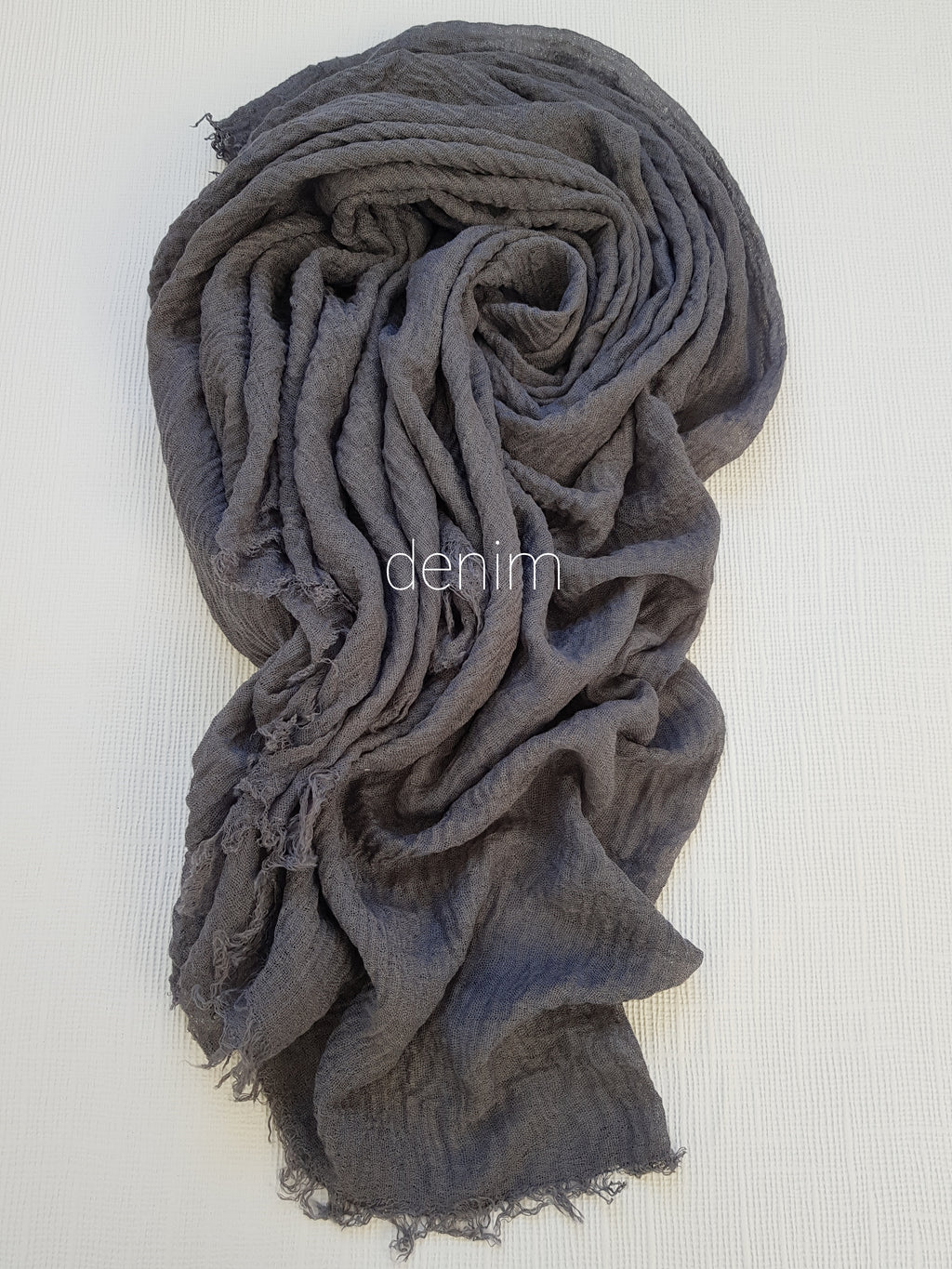 EVERYDAY CRIMP CRINKLE HIJAB SCARF