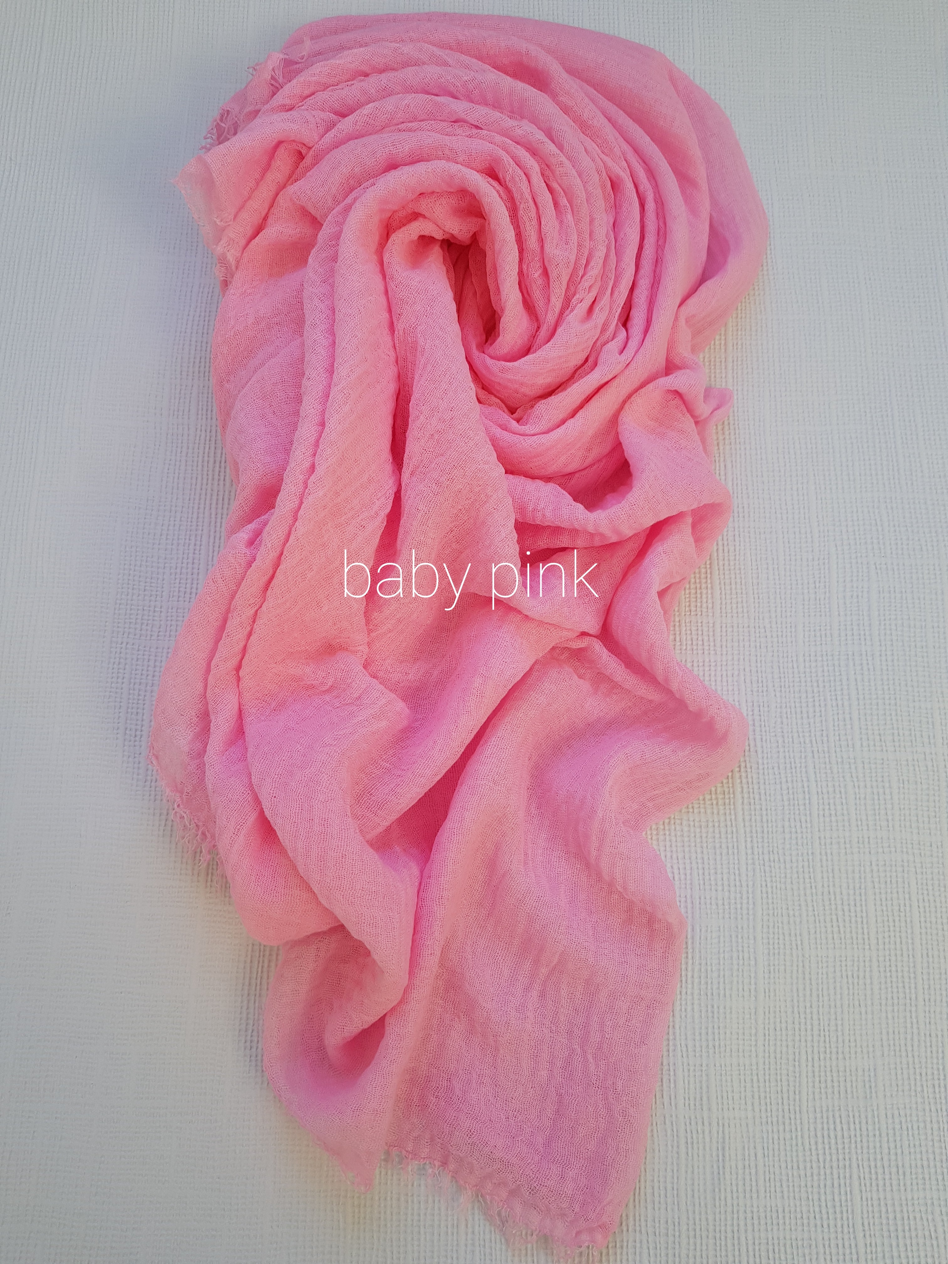 EVERYDAY CRIMP CRINKLE HIJAB SCARF