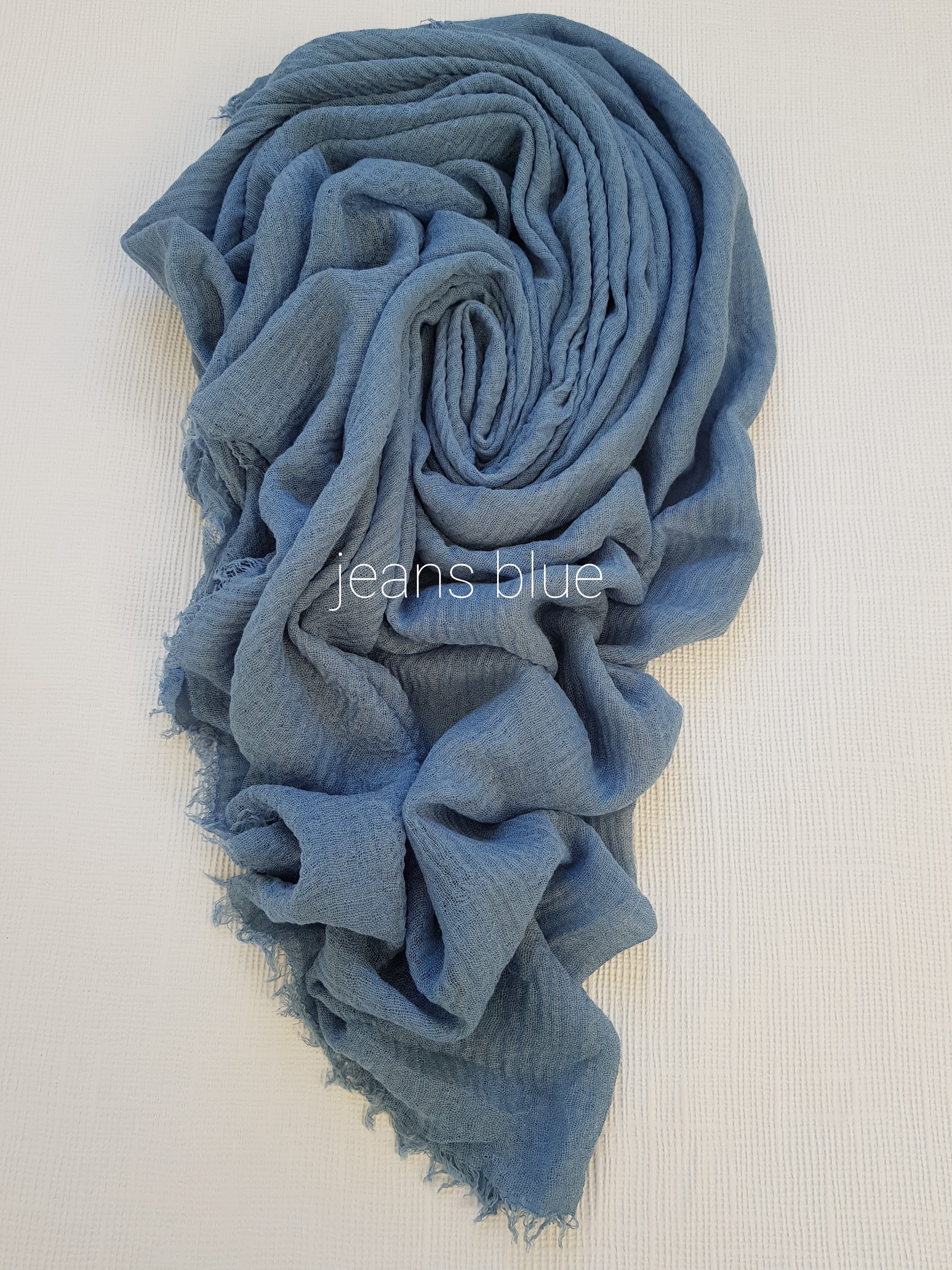 EVERYDAY CRIMP CRINKLE HIJAB SCARF