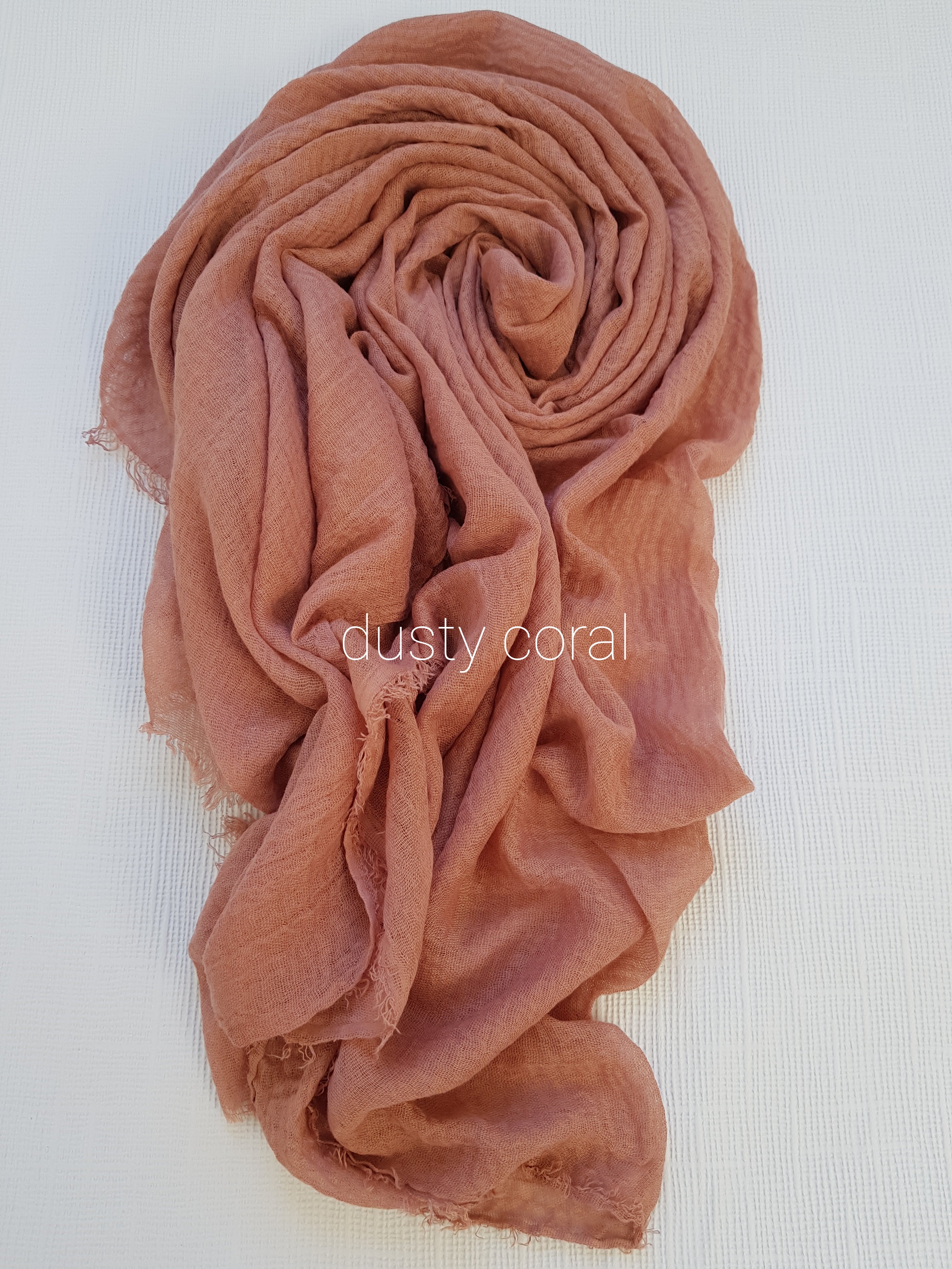EVERYDAY CRIMP CRINKLE HIJAB SCARF
