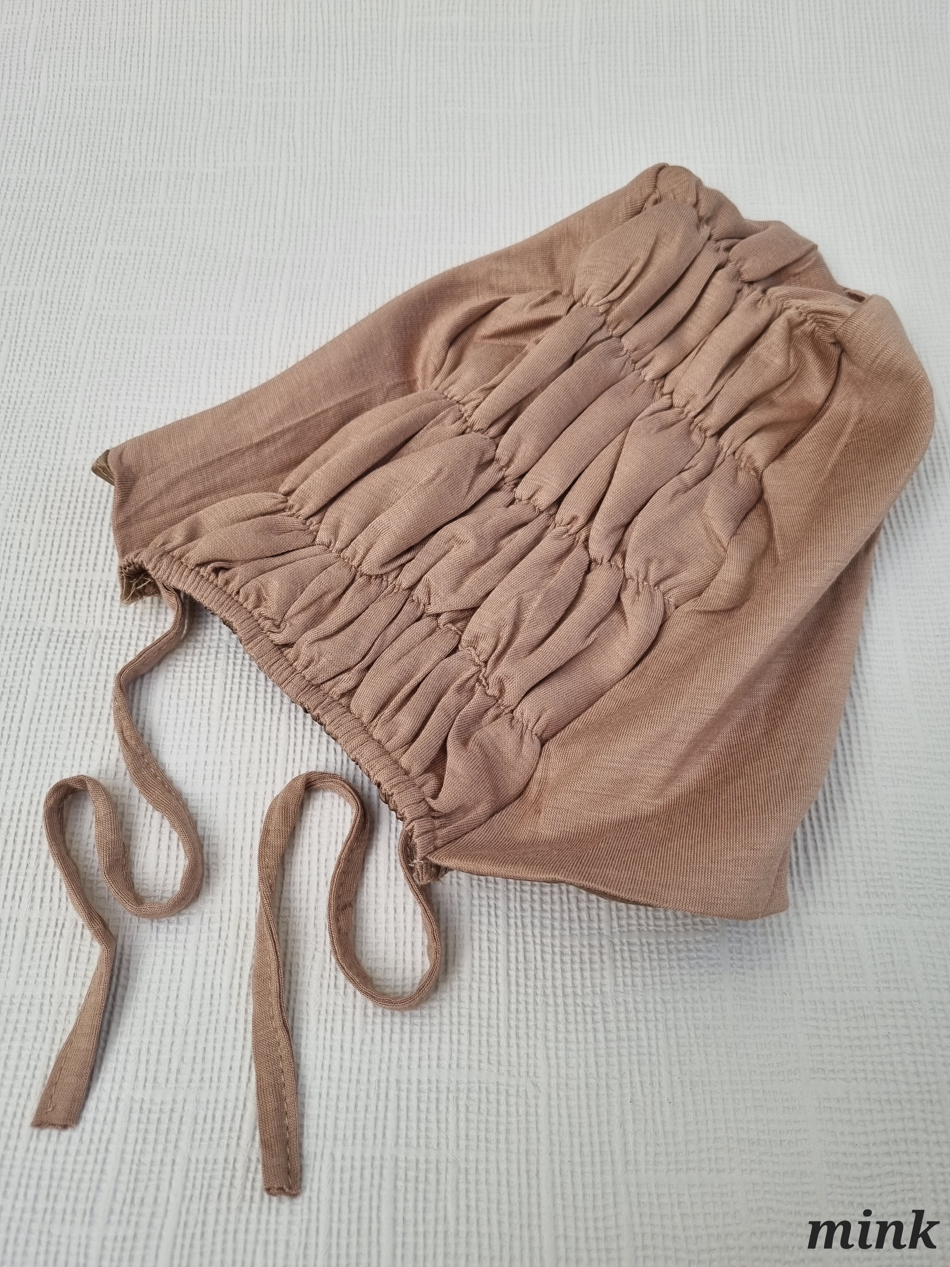 SATIN LINED HIJAB UNDERCAP