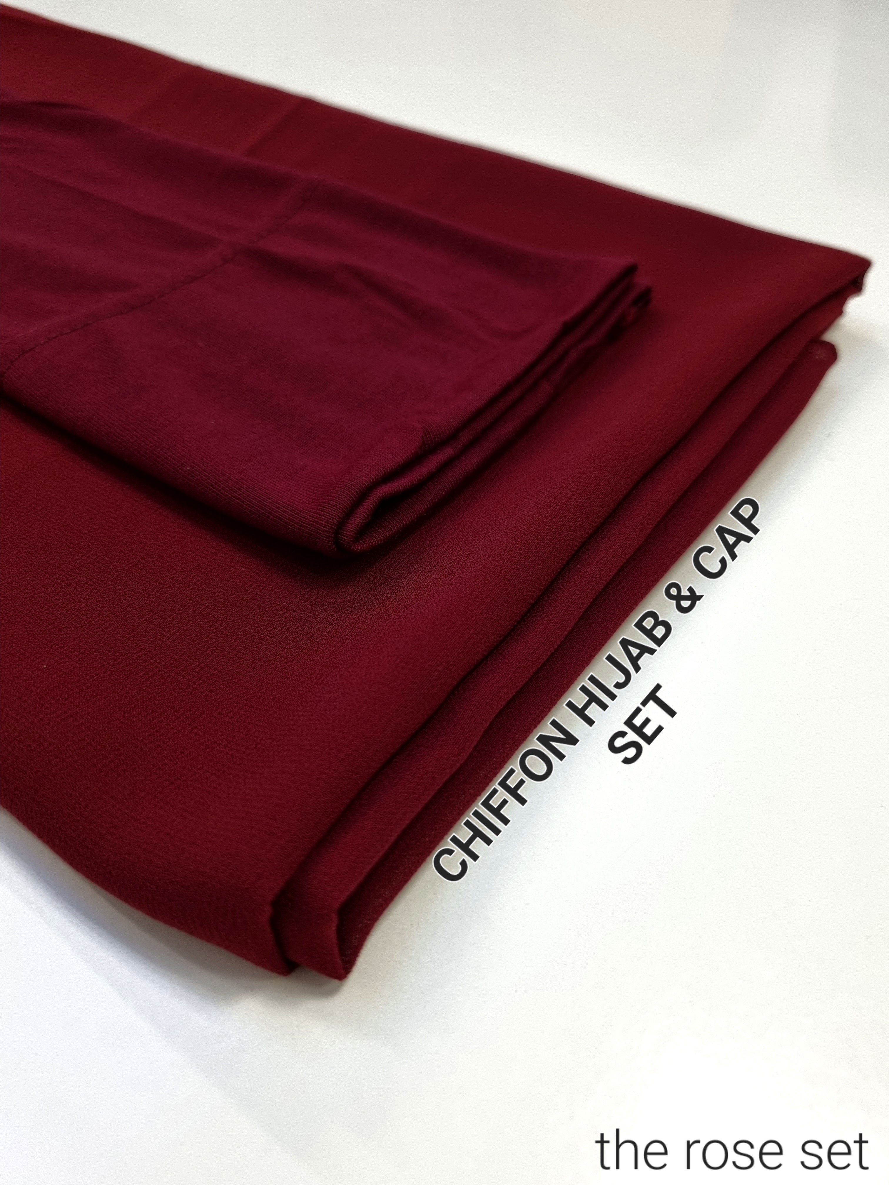 CHIFFON HIJAB SETS