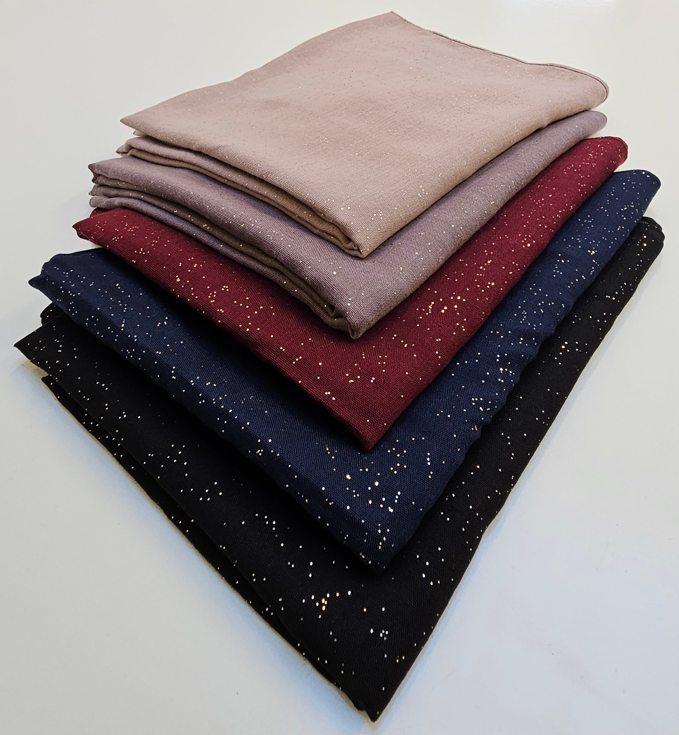 PLAIN GLITTER PREMIUM VISCOSE HIJAB