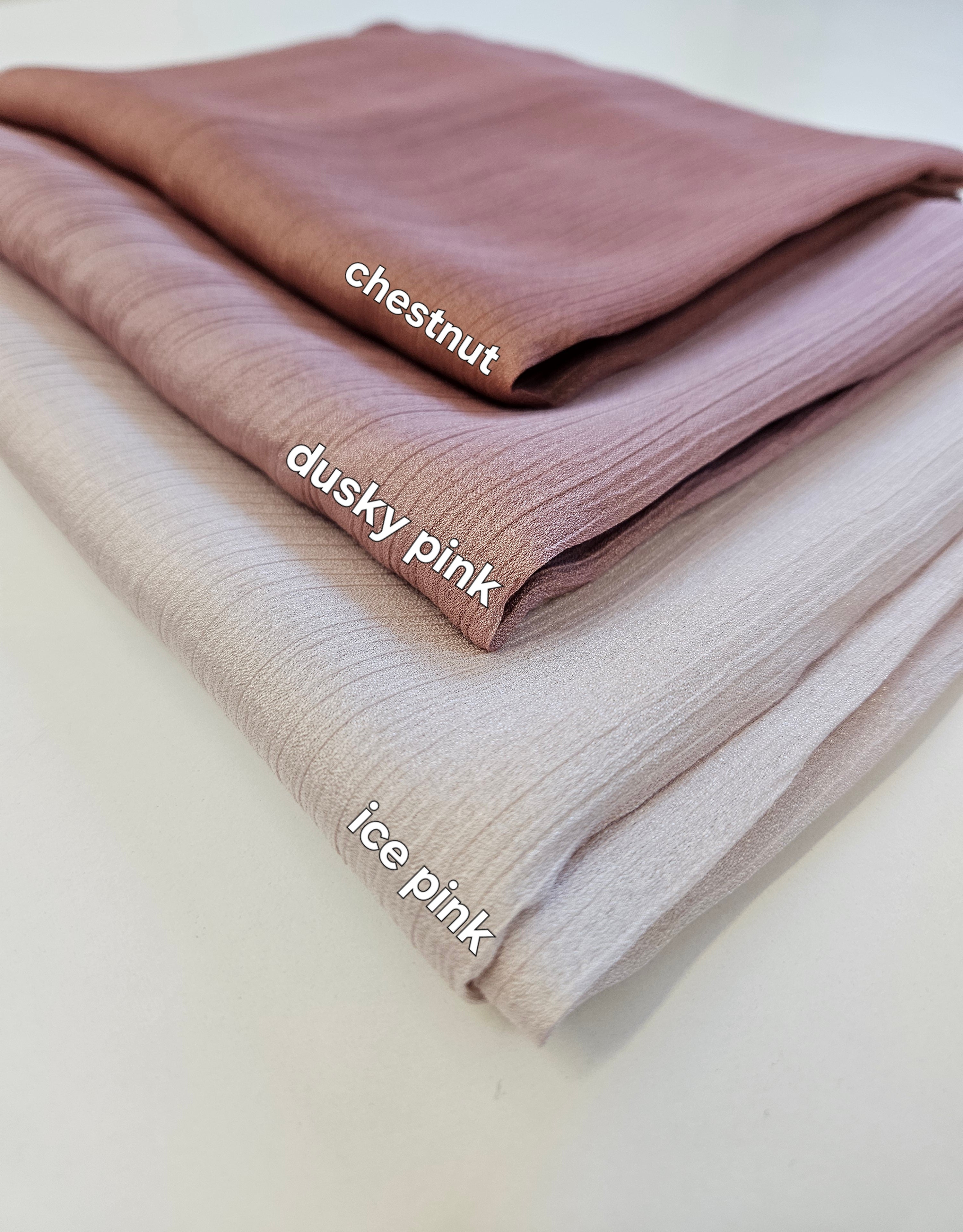 SHEER LUSH SATIN HIJABS