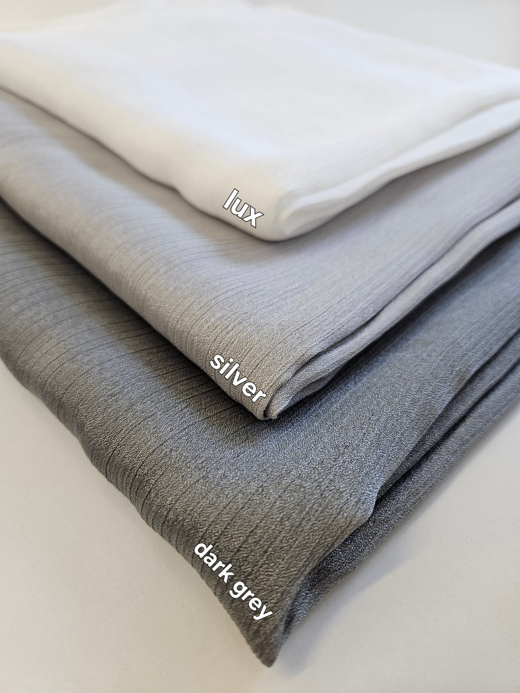 SHEER LUSH SATIN HIJABS
