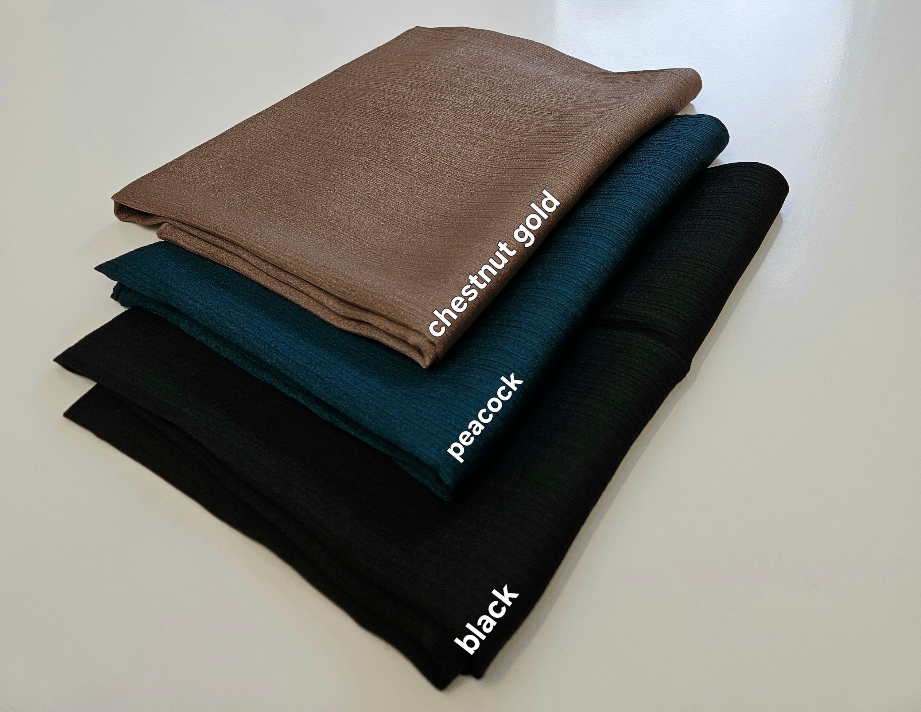 SHEER LUSH SATIN HIJABS