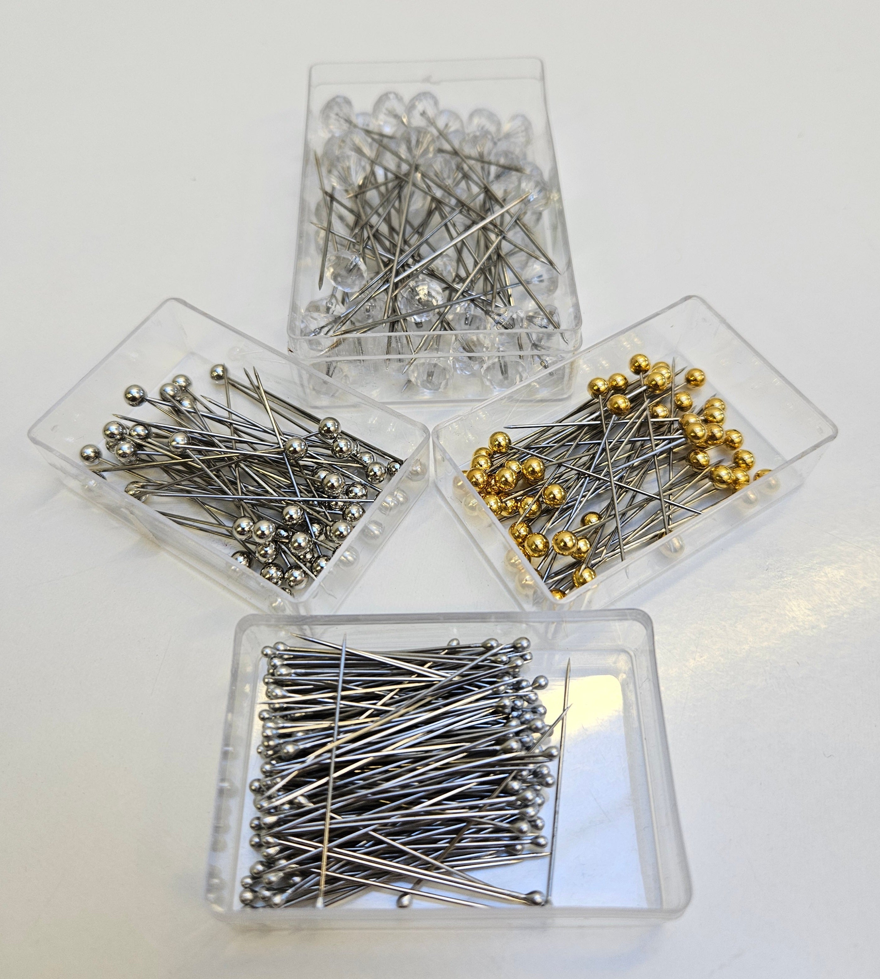 HIJAB PINS CRYSTAL PINS THIN PINS ROUND HEAD PINS ACCESSORIES