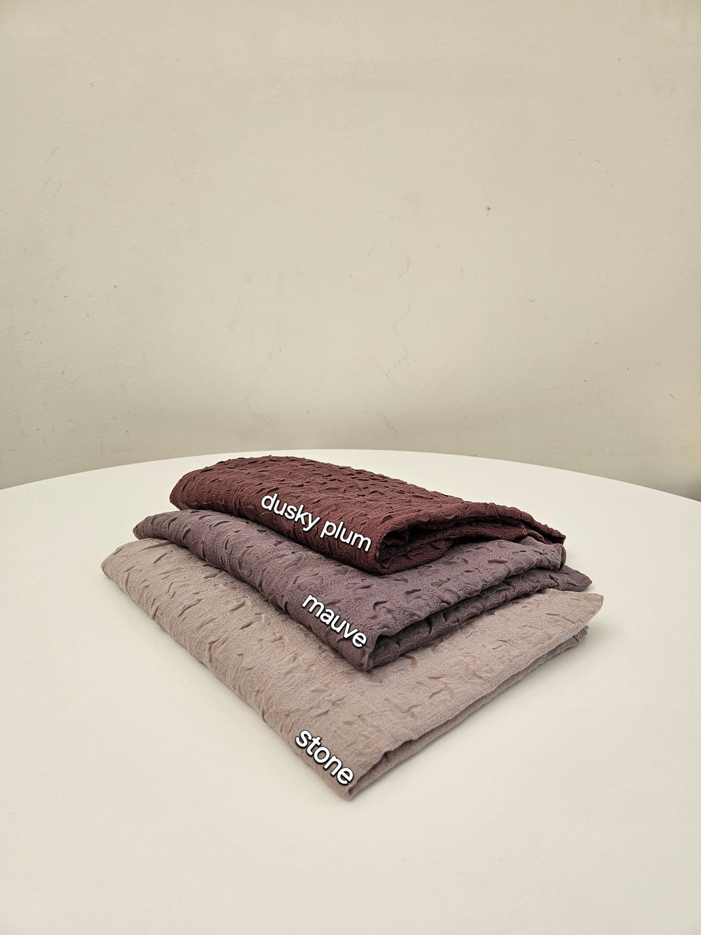 NEW PLAIN 3D SUPER SOFT COTTON HIJAB