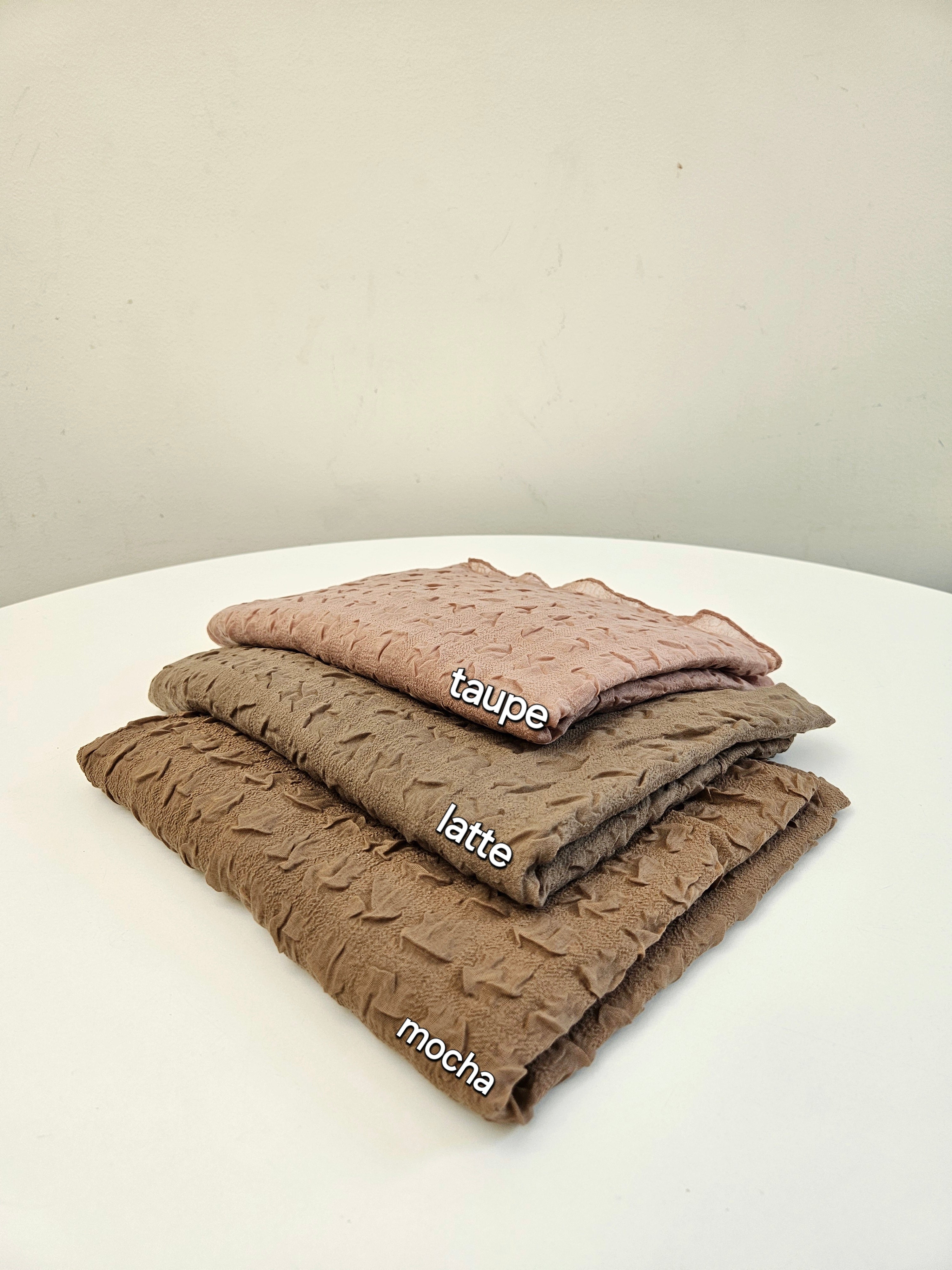 NEW PLAIN 3D SUPER SOFT COTTON HIJAB