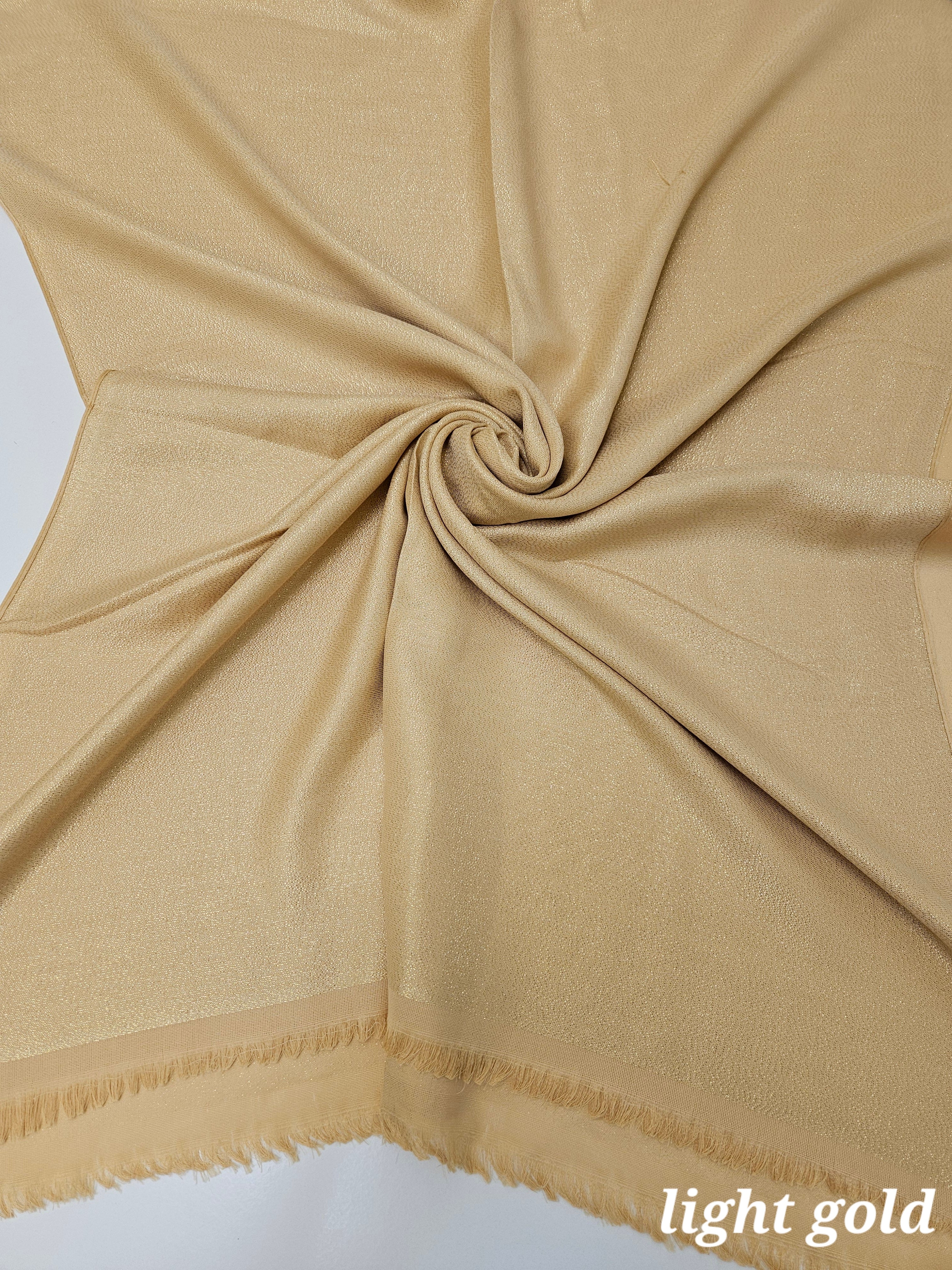 NEW RAYON SHIMMER DOUBLE SIDED PARTY HIJABS