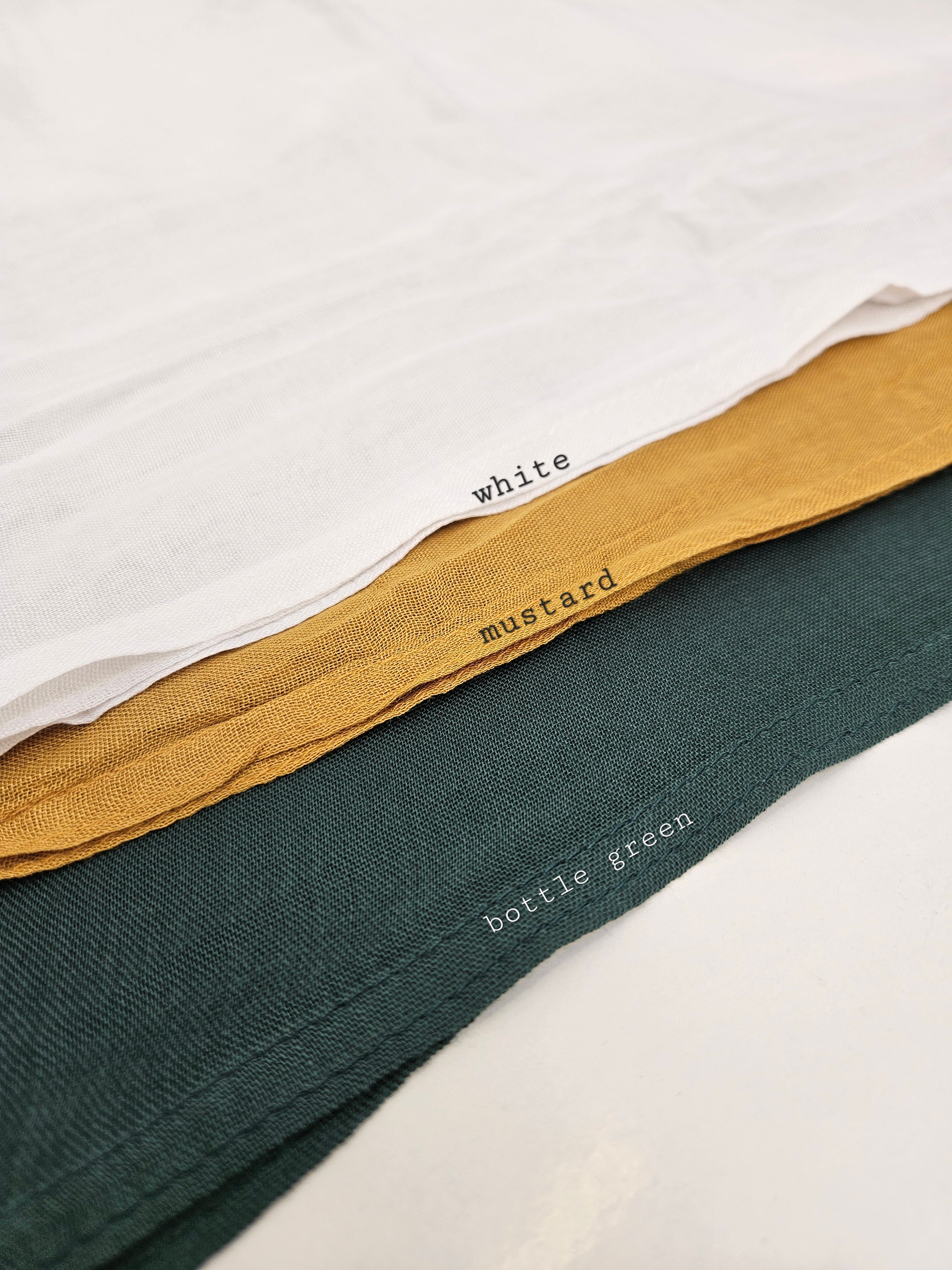 DOUBLE STITCHED BAMBOO MODAL HIJABS