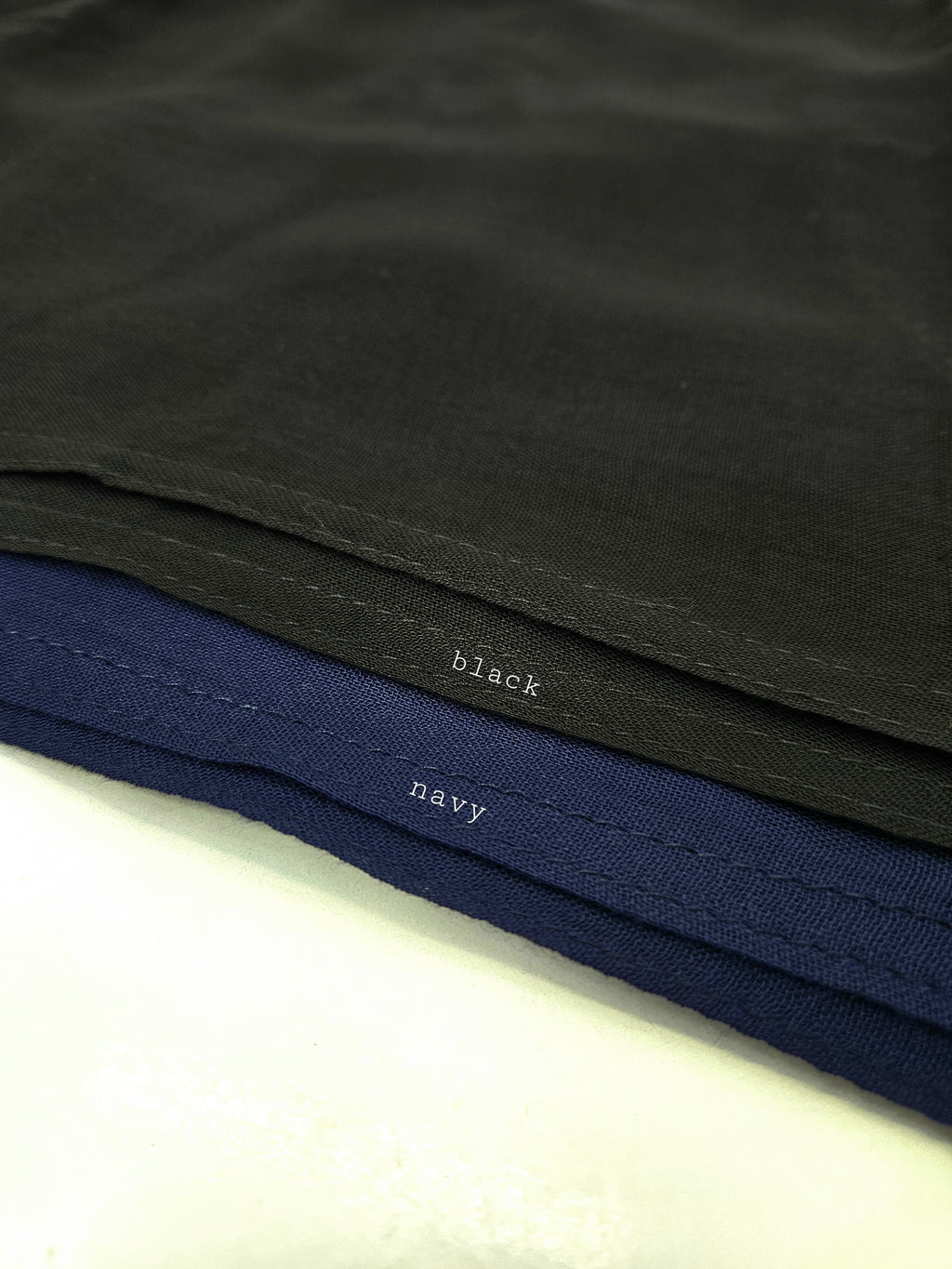 DOUBLE STITCHED BAMBOO MODAL HIJABS