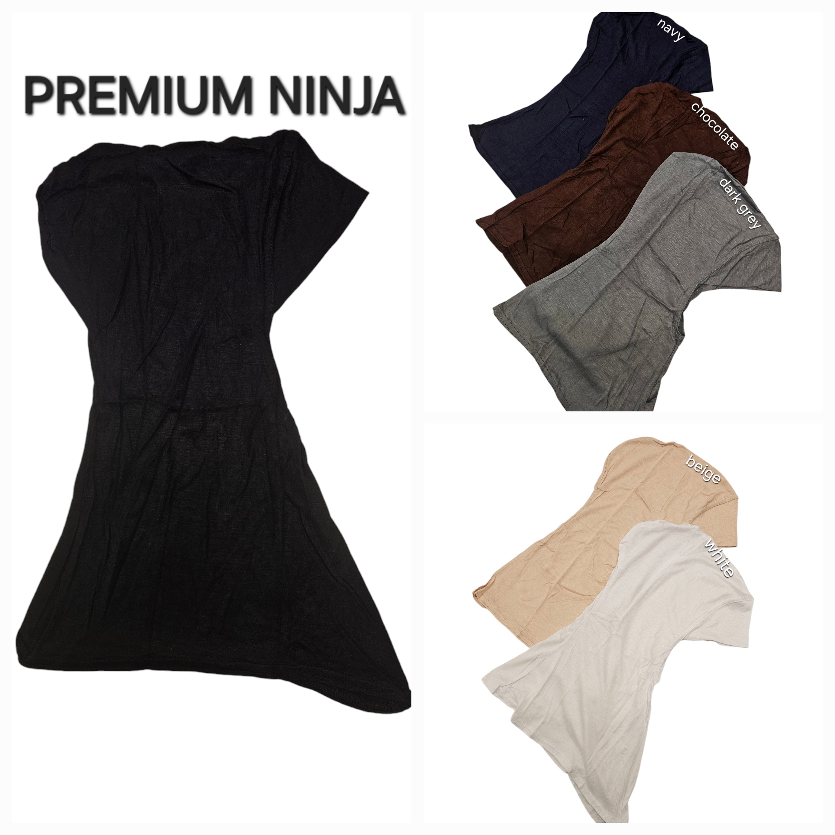 NINJA BONNET UNDER SCARF CAP FULL HEAD AND NECK COVER