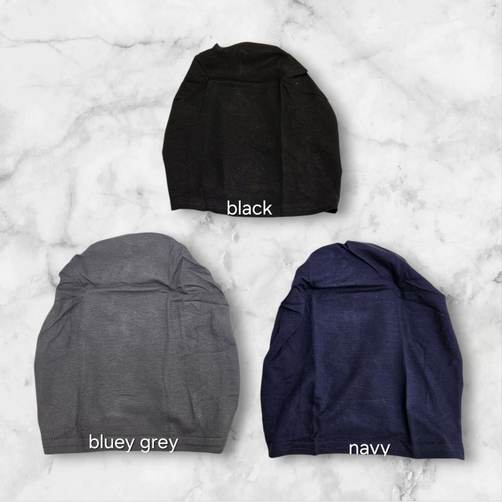 FULL TUBE COTTON UNDERCAP BONNET