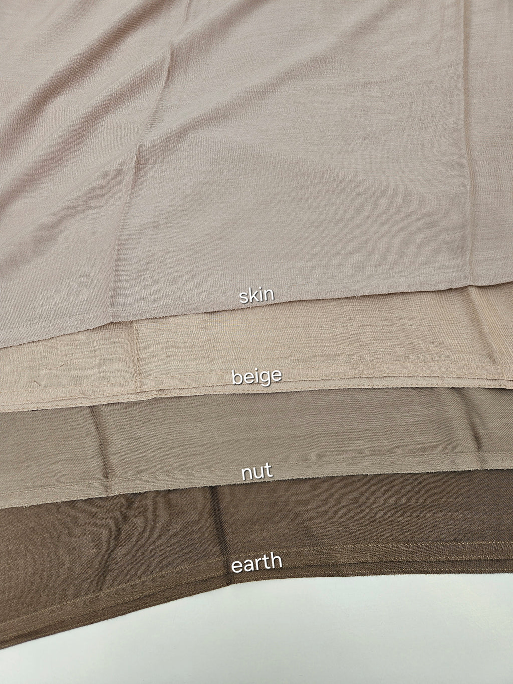 DOUBLE STITCHED BAMBOO MODAL HIJABS