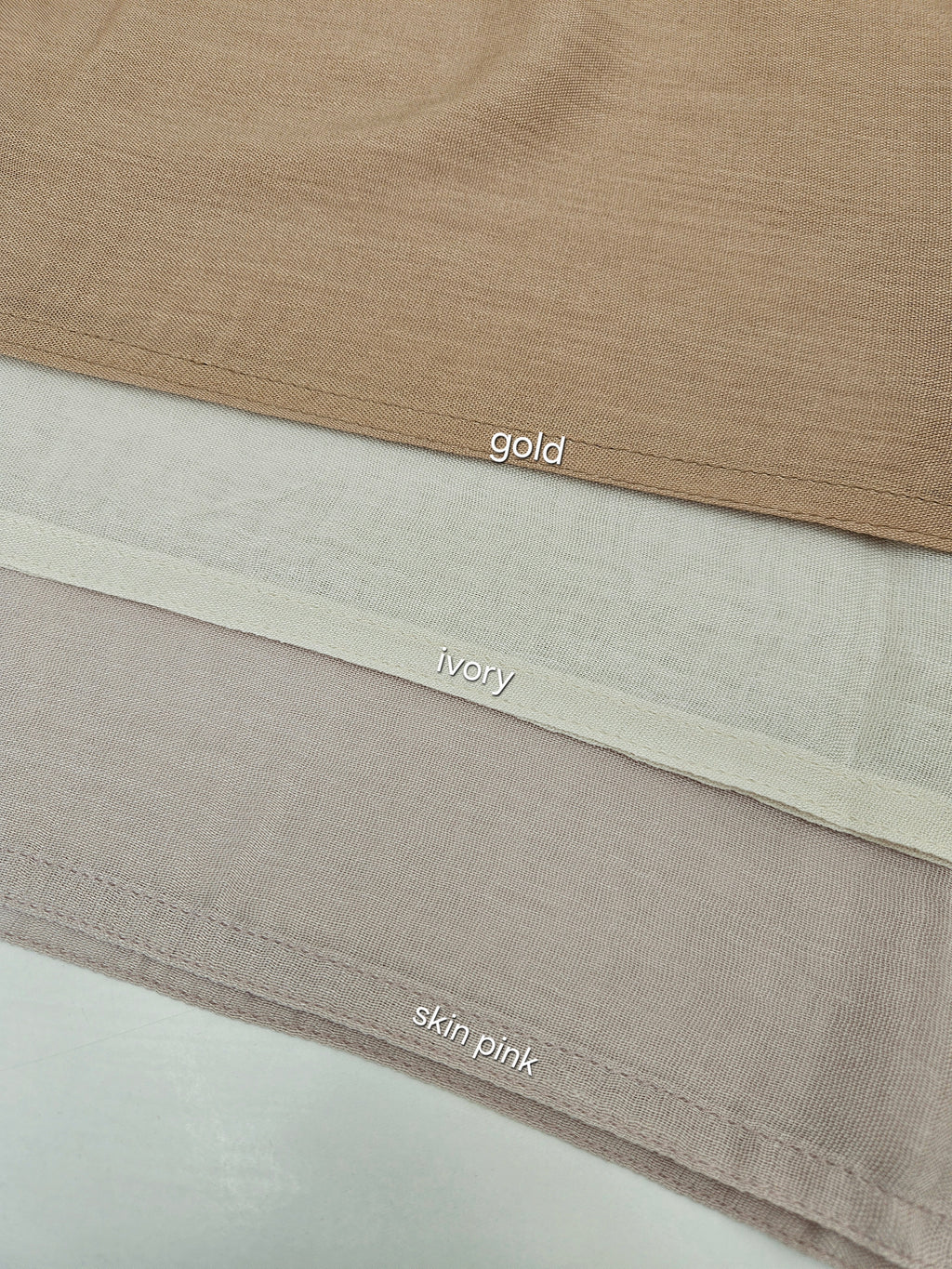 DOUBLE STITCHED BAMBOO MODAL HIJABS