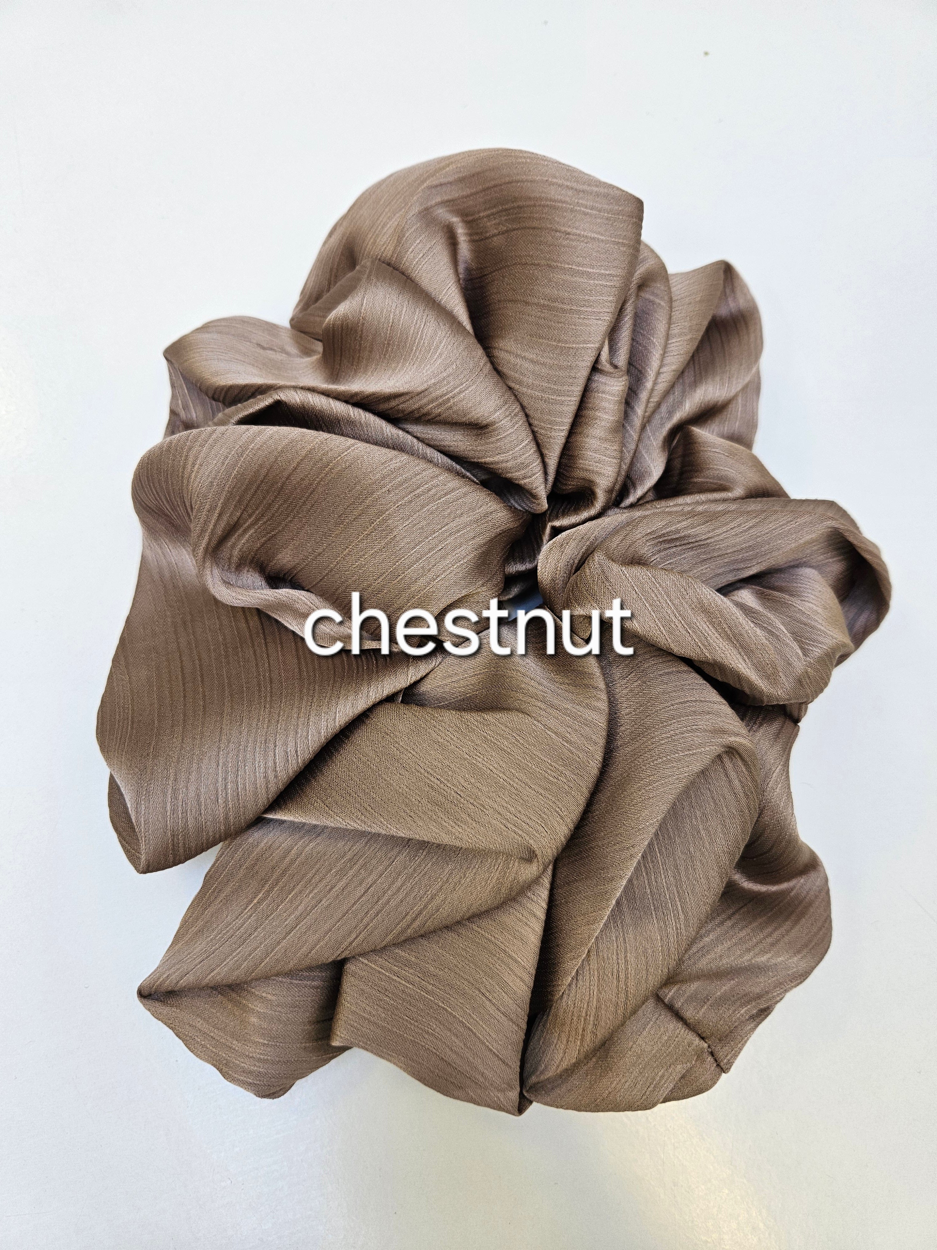 LUXURY HAIR SATIN SCRUNCHIE VOLUMISER