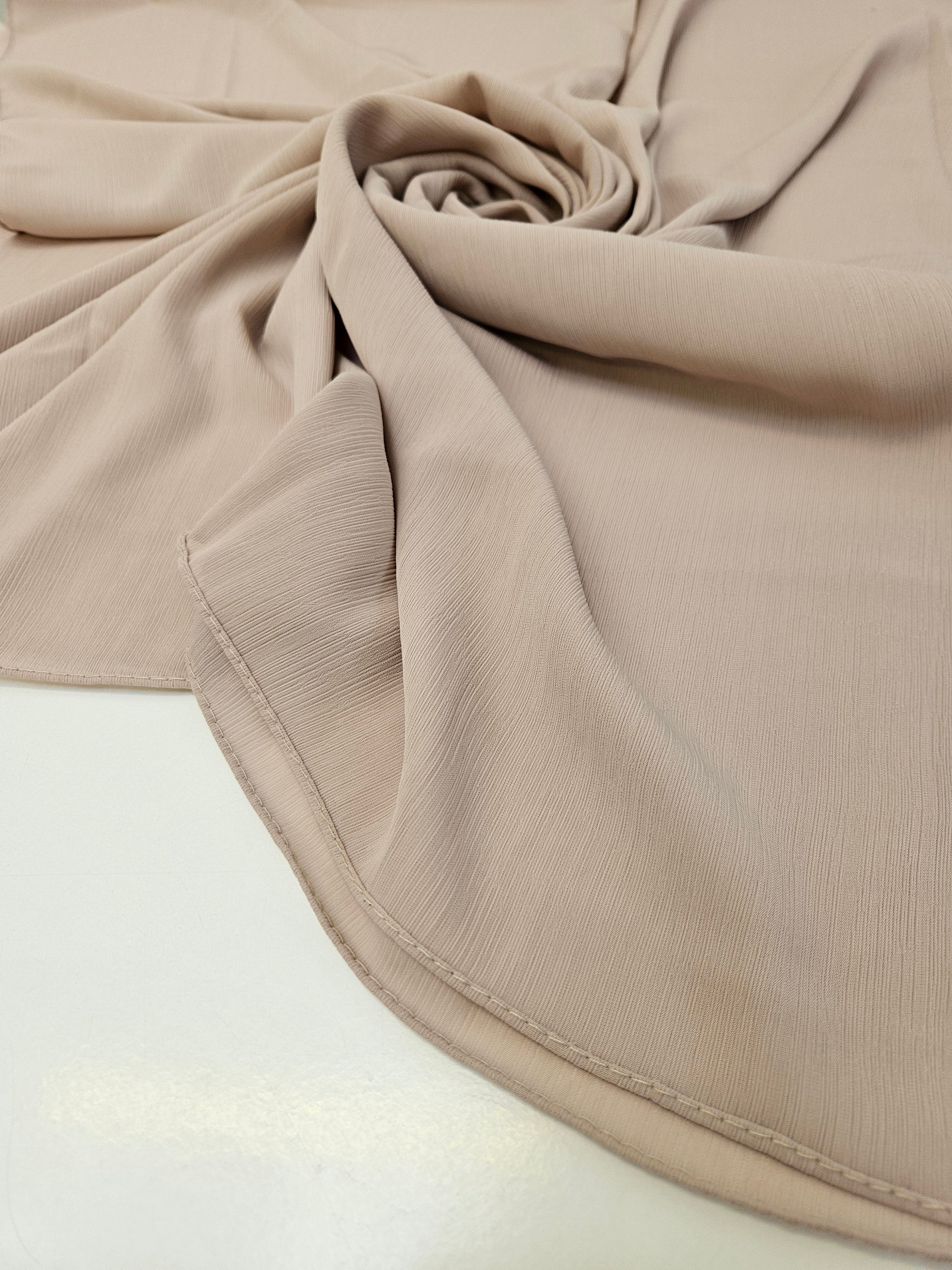 NEW CRINKLE PINSTRIPE CHIFFON HIJAB
