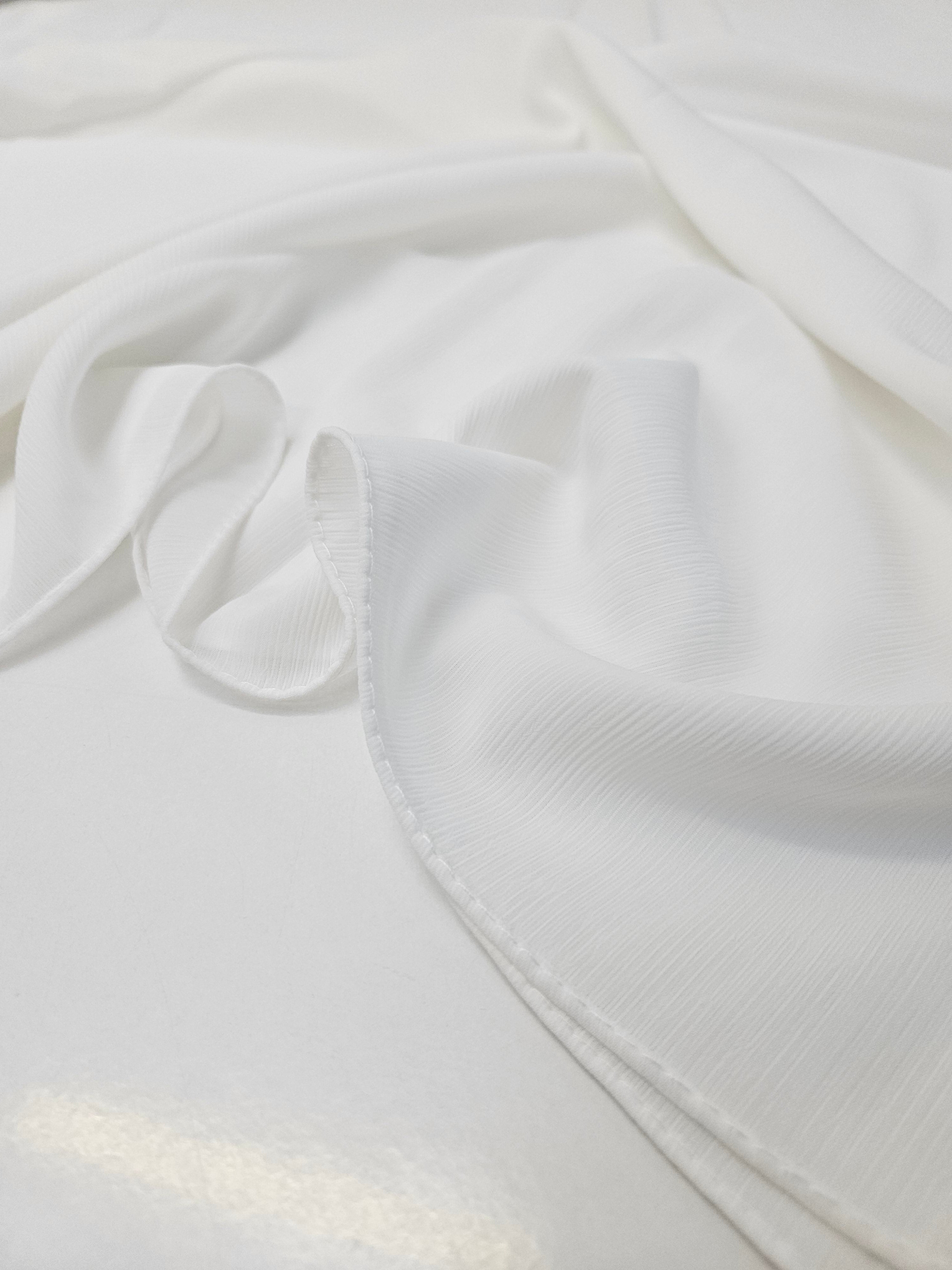 NEW CRINKLE PINSTRIPE CHIFFON HIJAB