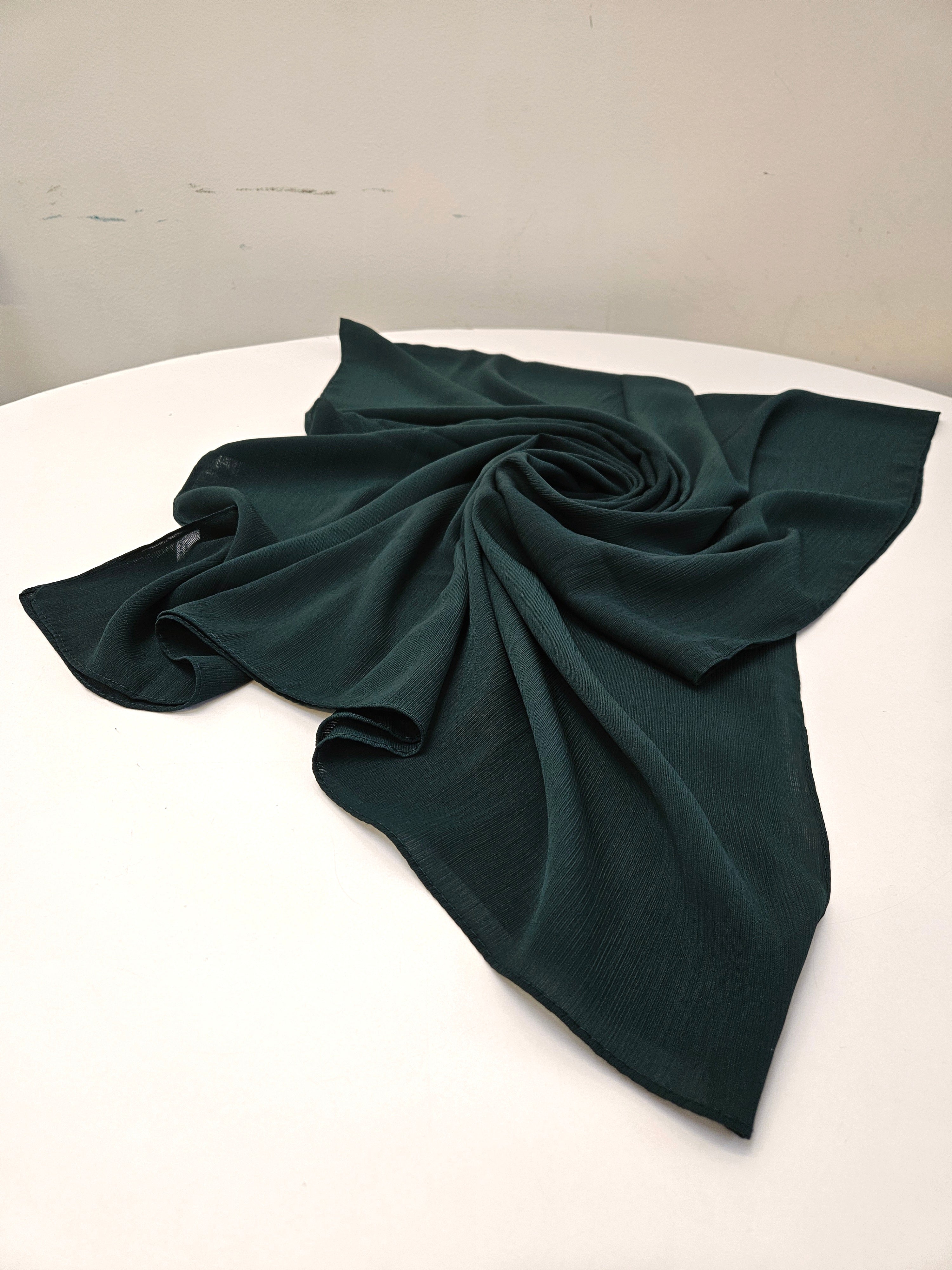 NEW CRINKLE PINSTRIPE CHIFFON HIJAB