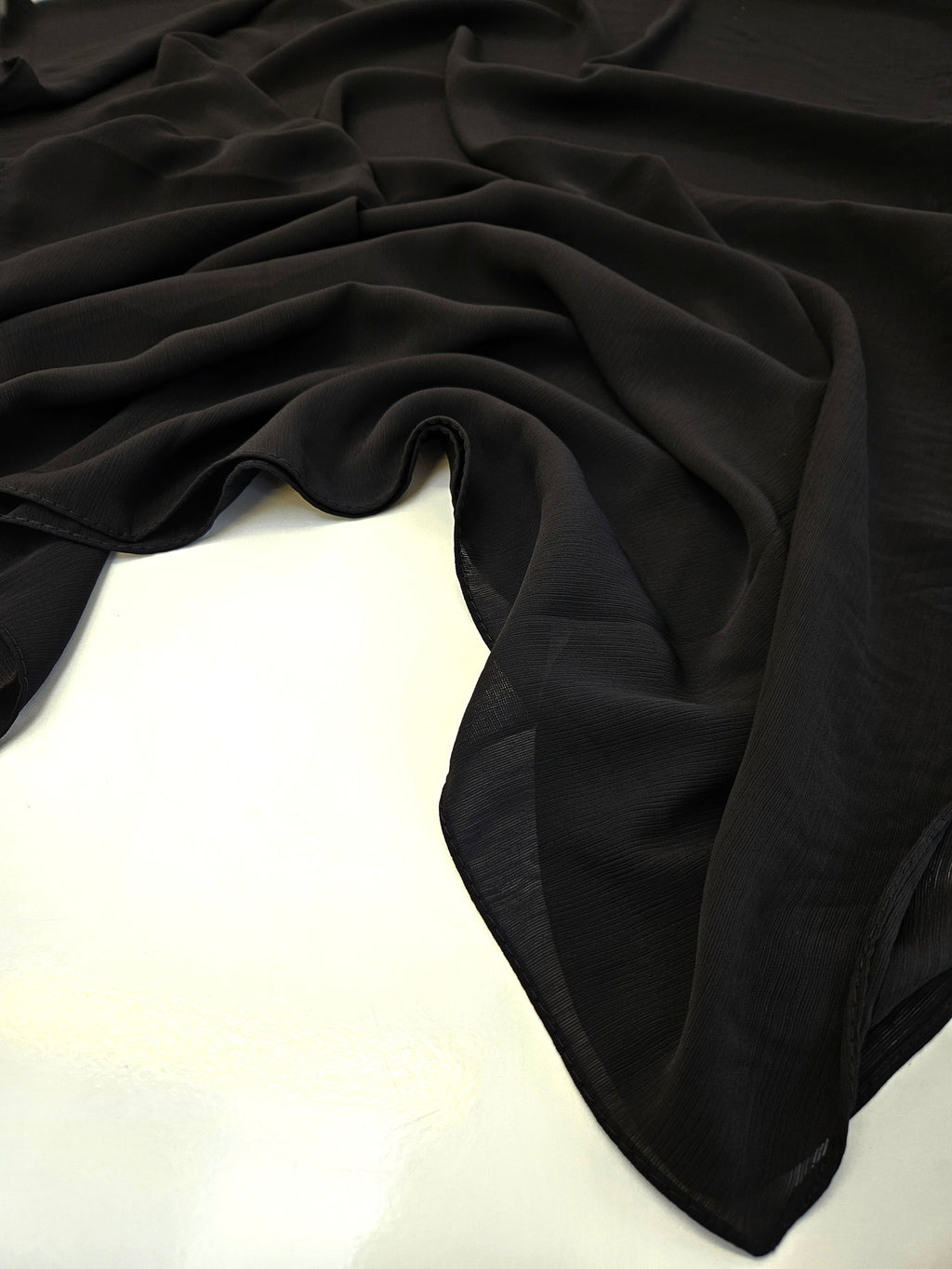 NEW CRINKLE PINSTRIPE CHIFFON HIJAB