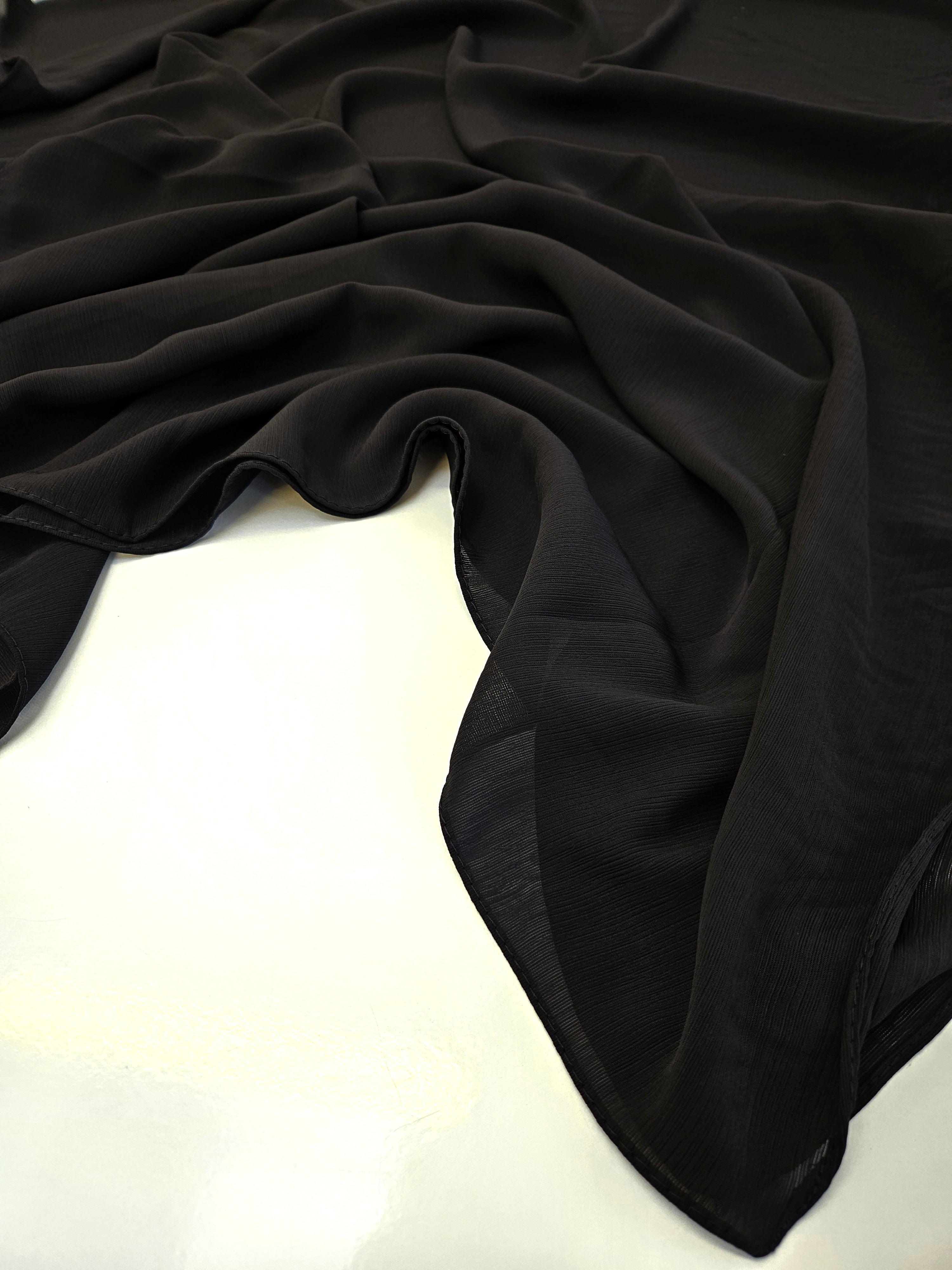 NEW CRINKLE PINSTRIPE CHIFFON HIJAB