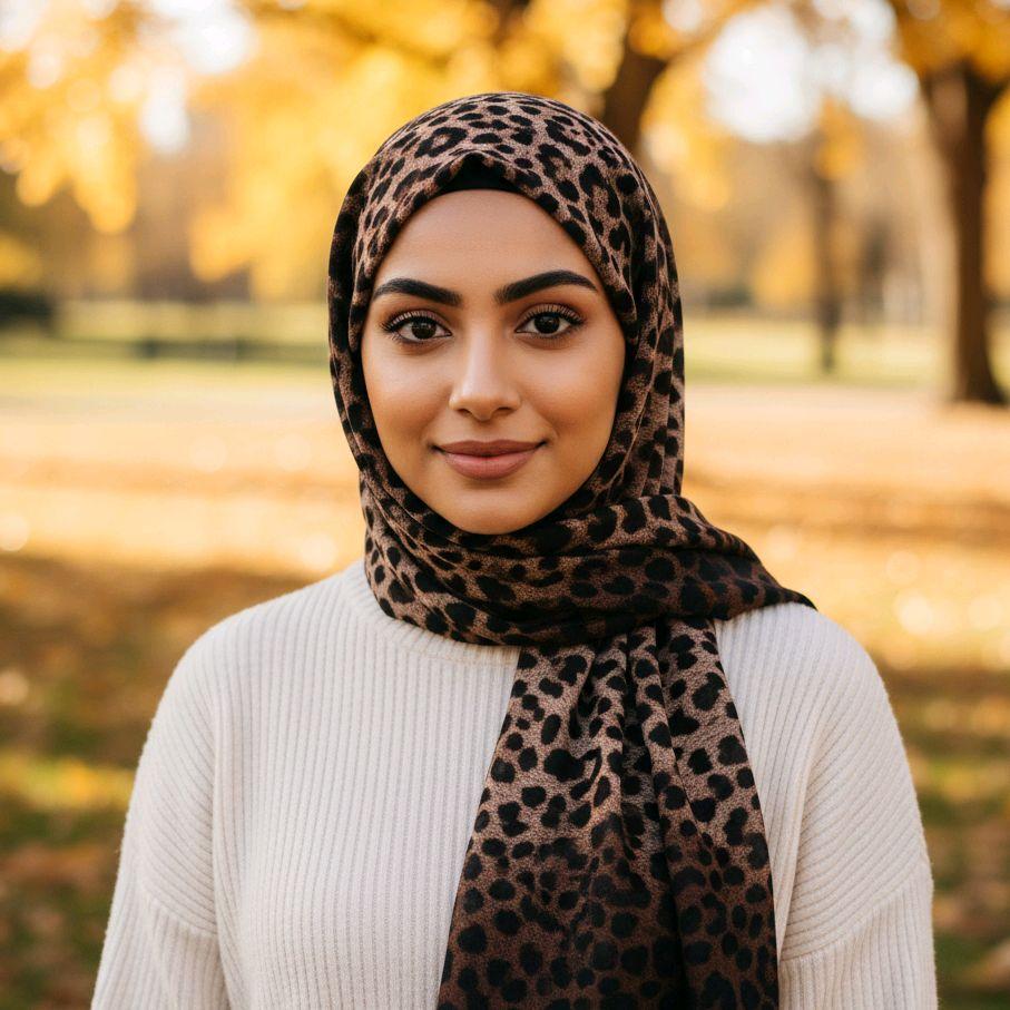 LEOPARD PRINT HIJABS