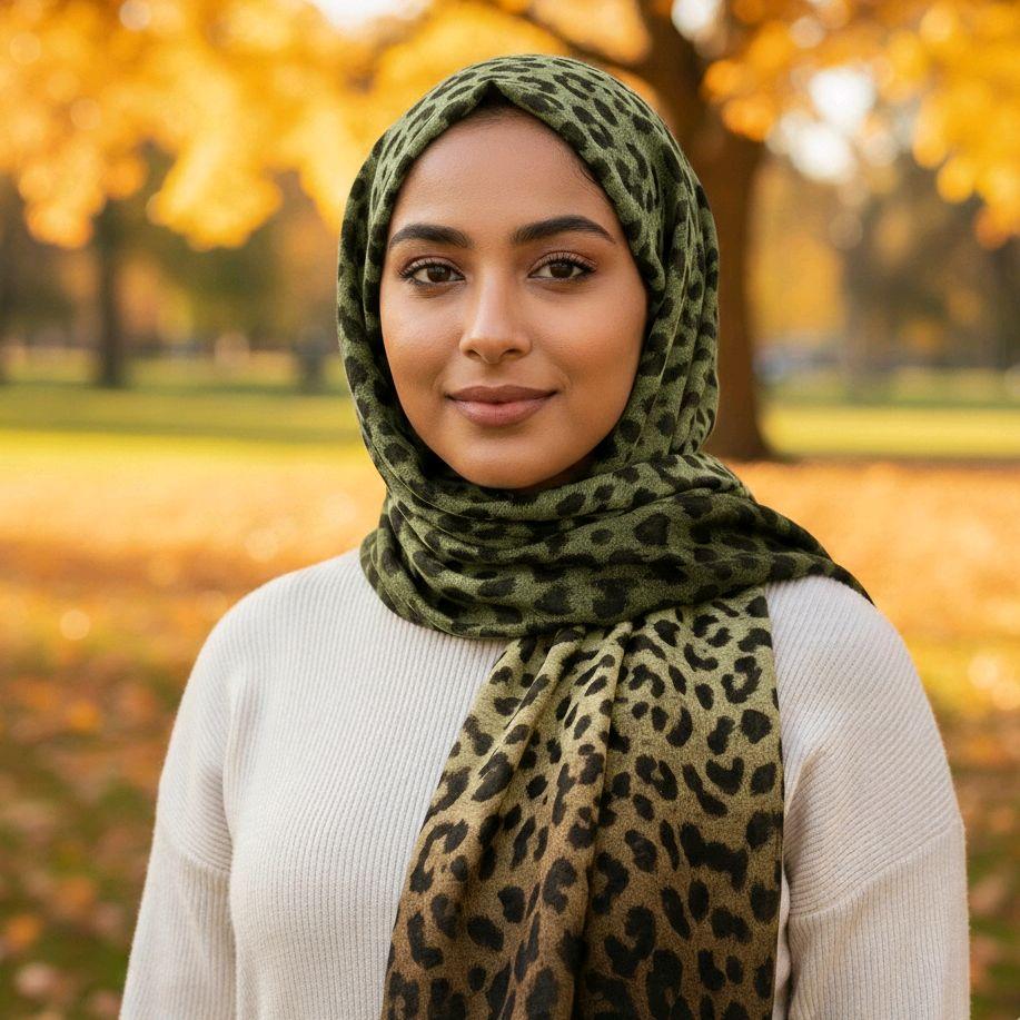 LEOPARD PRINT HIJABS