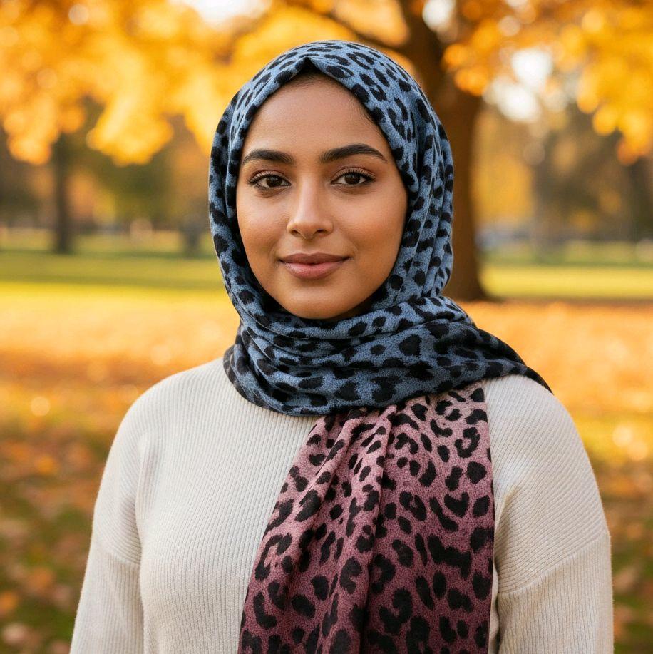 LEOPARD PRINT HIJABS