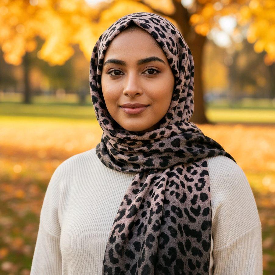 LEOPARD PRINT HIJABS